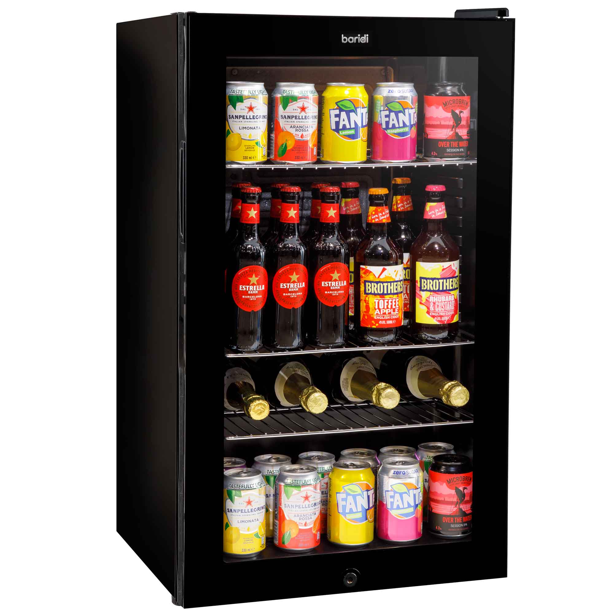 Baridi DH13 Drinks Fridge Main - angle