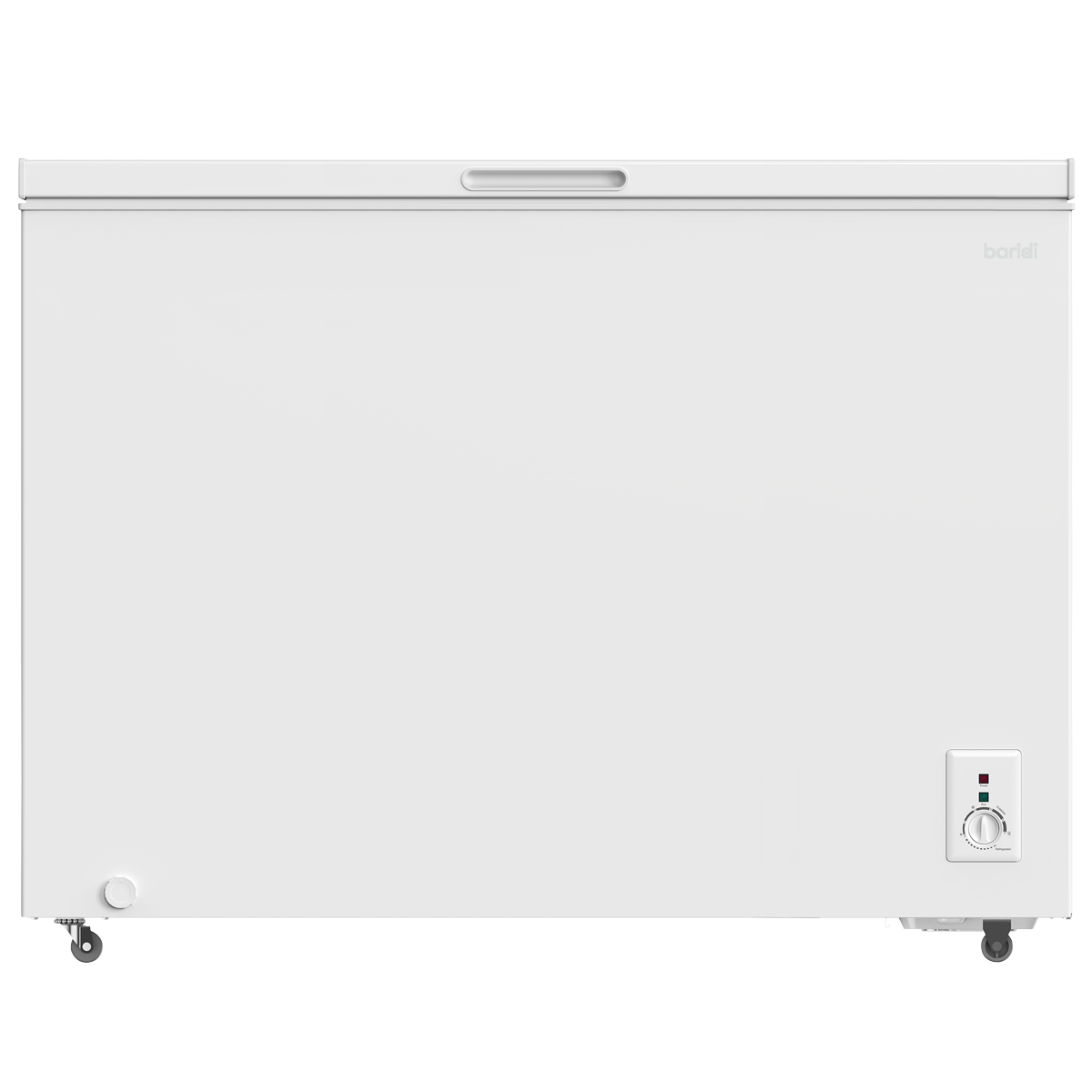 Baridi 299L Freestanding Chest Freezer with Adjustable Thermostat - White - DH260