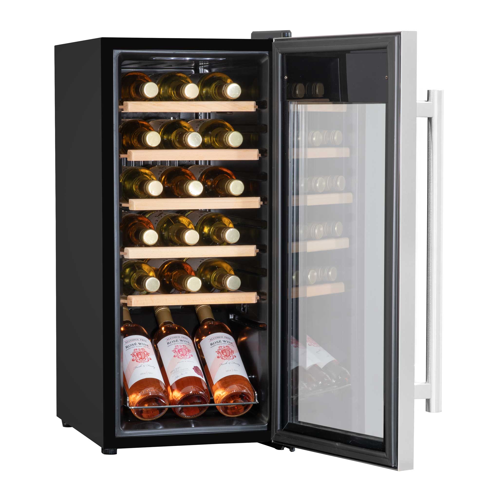 Baridi DH29 Wine Fridges Open - full - 2022