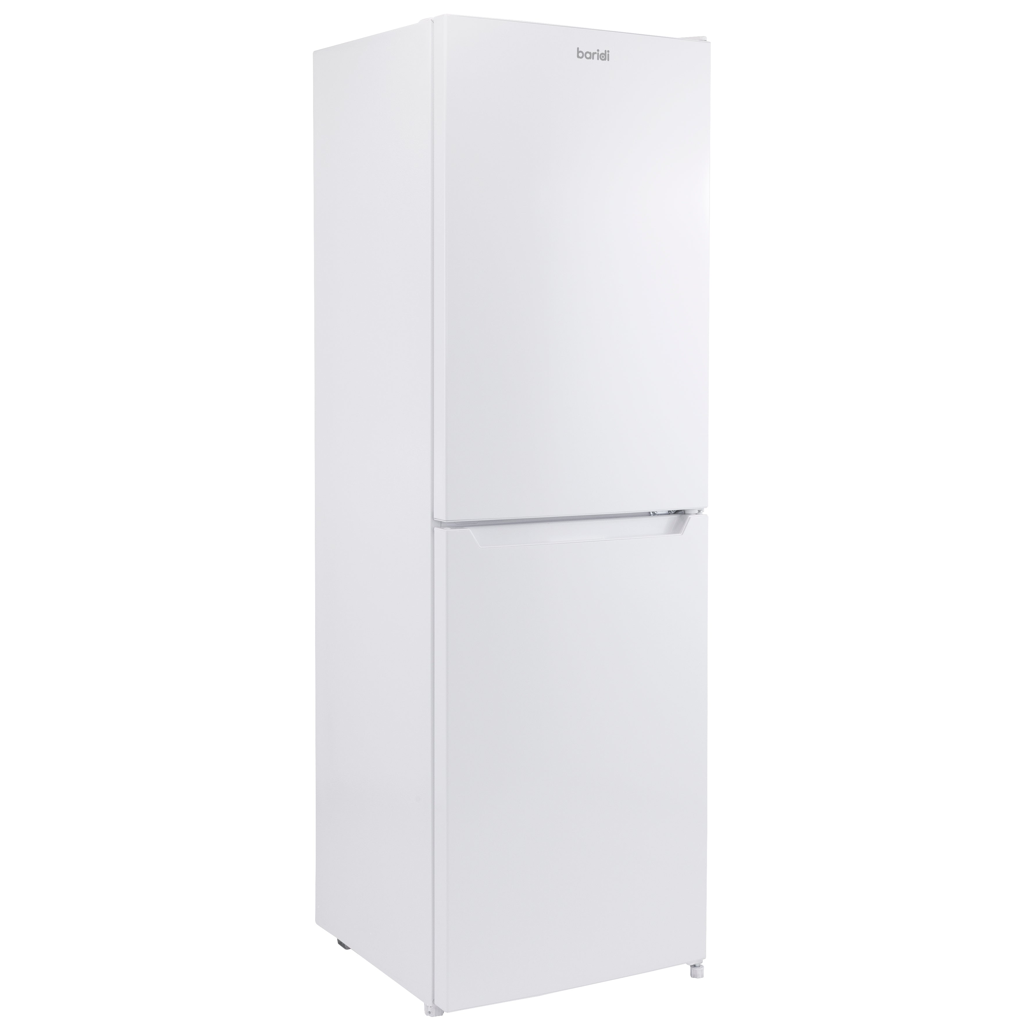 Baridi 50/50 Smart Frost Fridge Freezer 254L Capacity, White - DH328