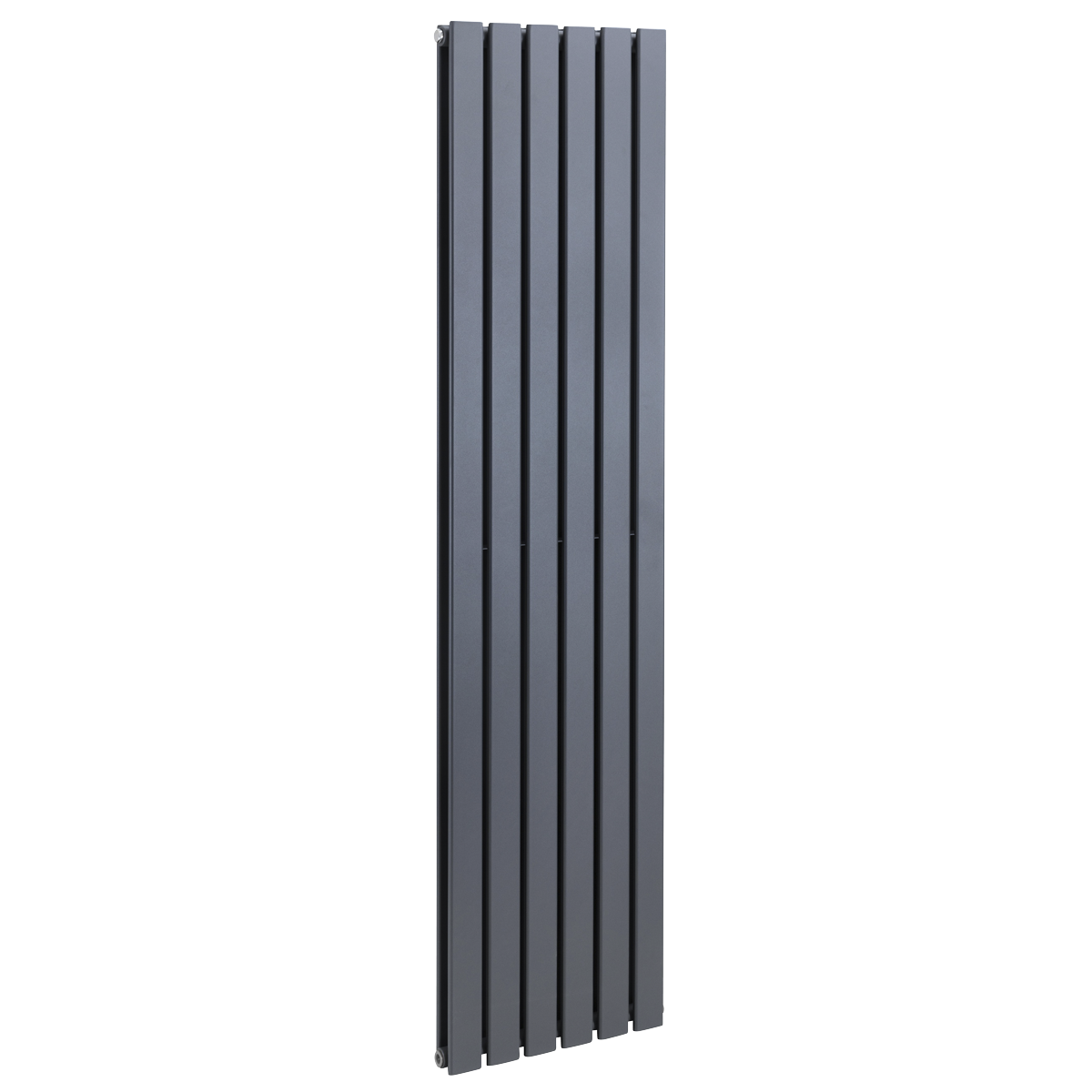 Baridi Vertical Radiator Contemporary Double Flat Panel Design 420 x 1800mm, Anthracite - DH353