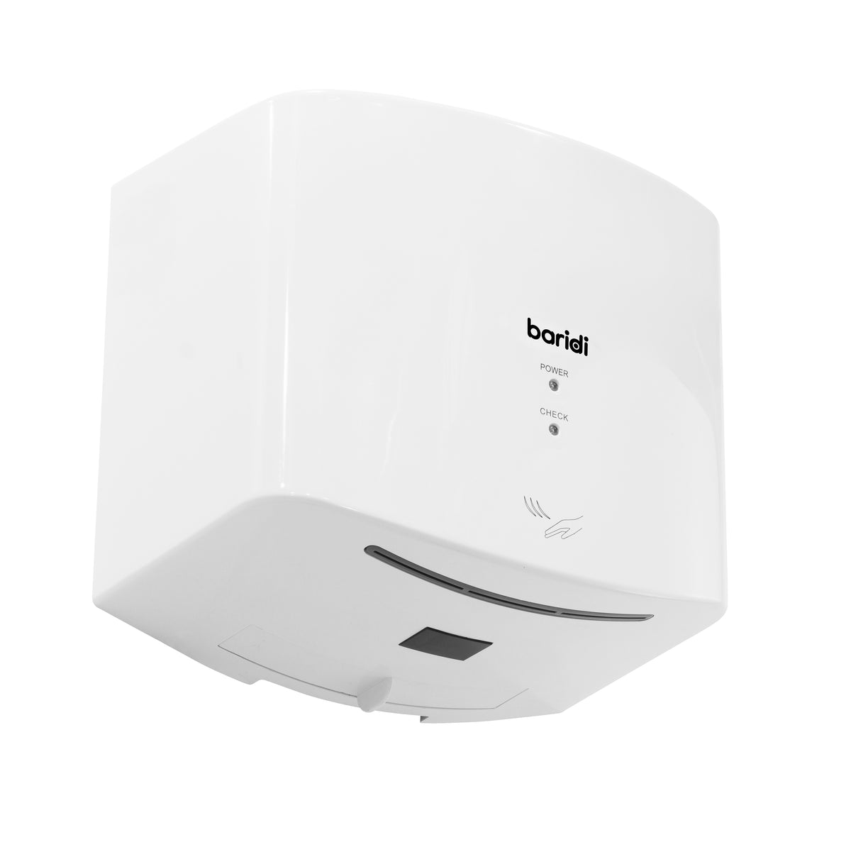 Baridi High Speed Hand Dryer with Auto-Sensor 1400-1650W, White - DH378