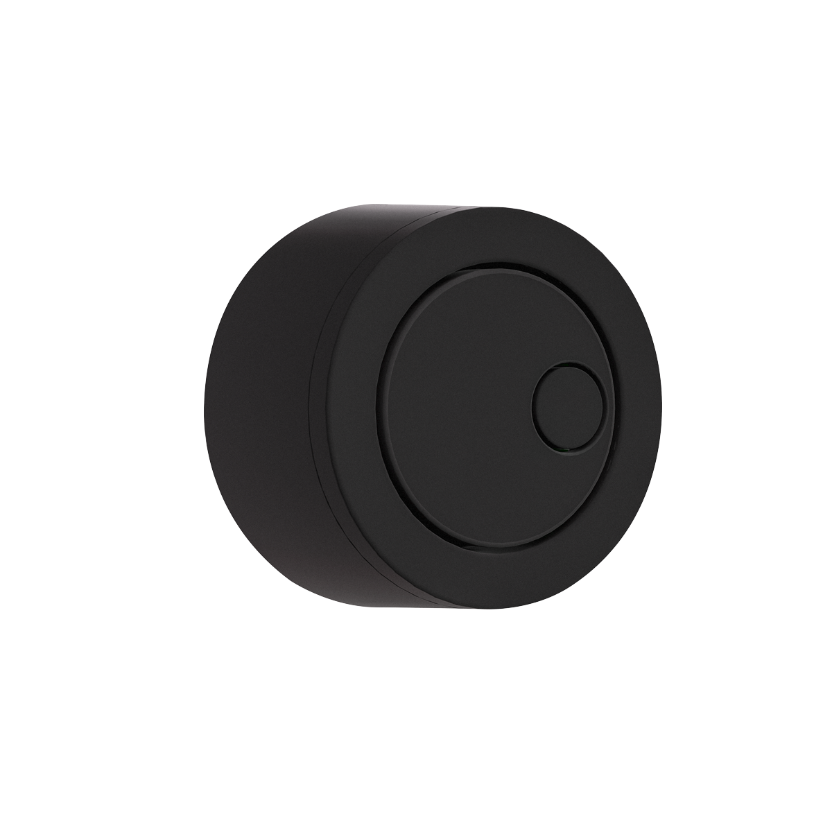 Baridi Matt Black Flush Button for Cabinet-Style Cistern - DH409