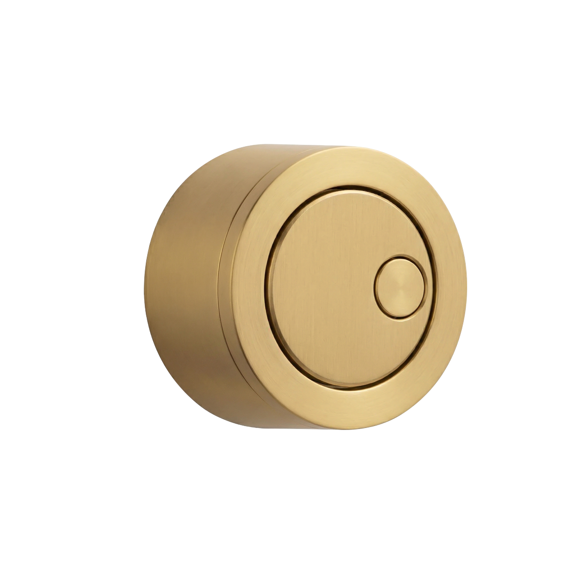 Baridi Brushed Brass Flush Button for Cabinet-Style Cistern - DH411
