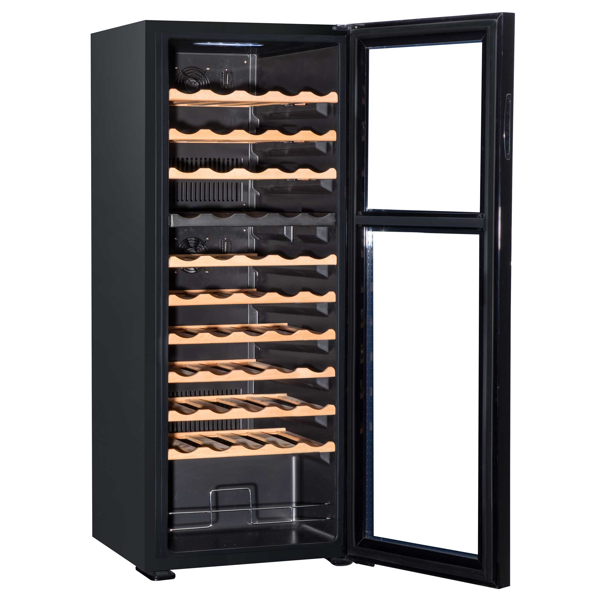 Baridi DH93 Wine Fridges Open