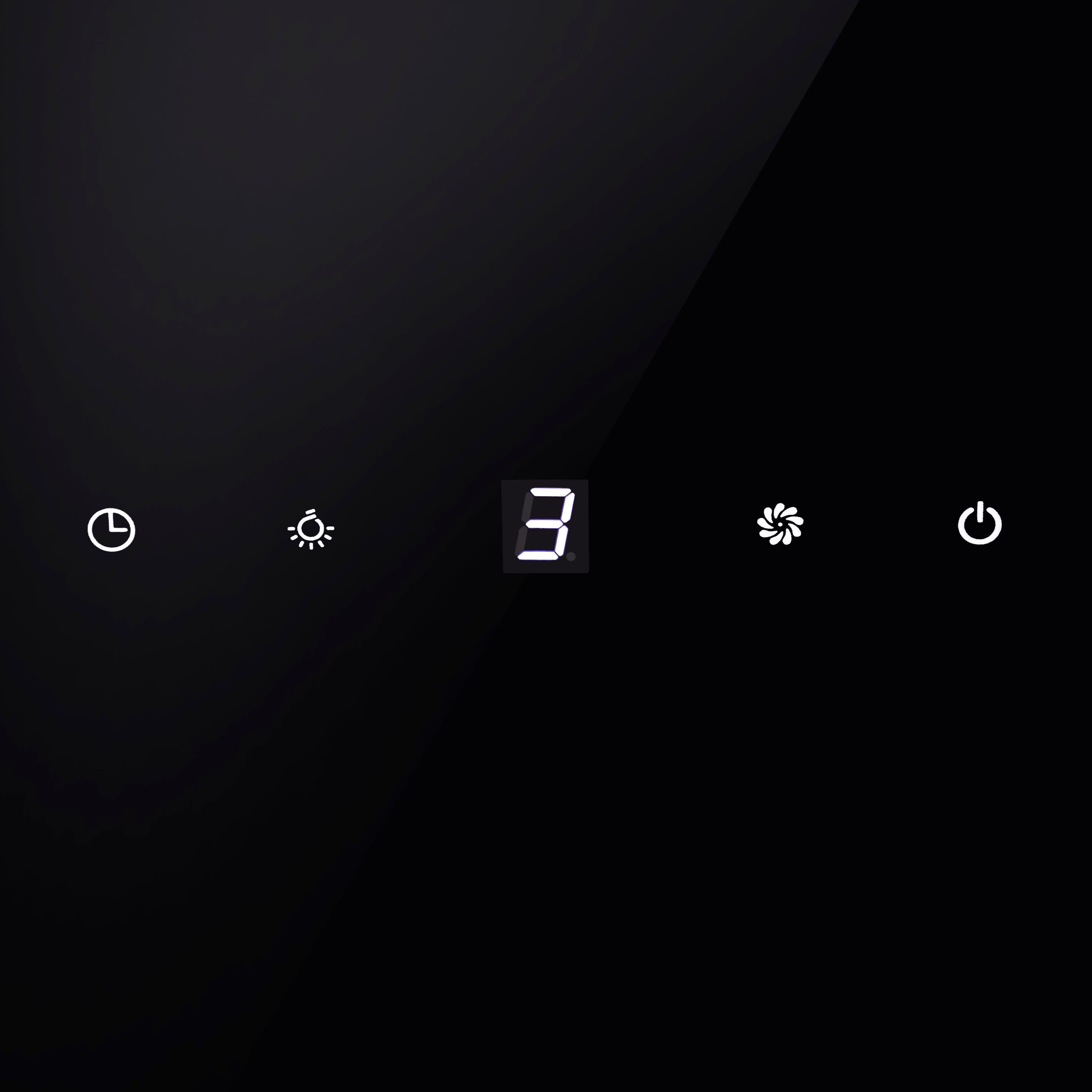 Baridi DH105 Extractor Hoods Action shot - controls