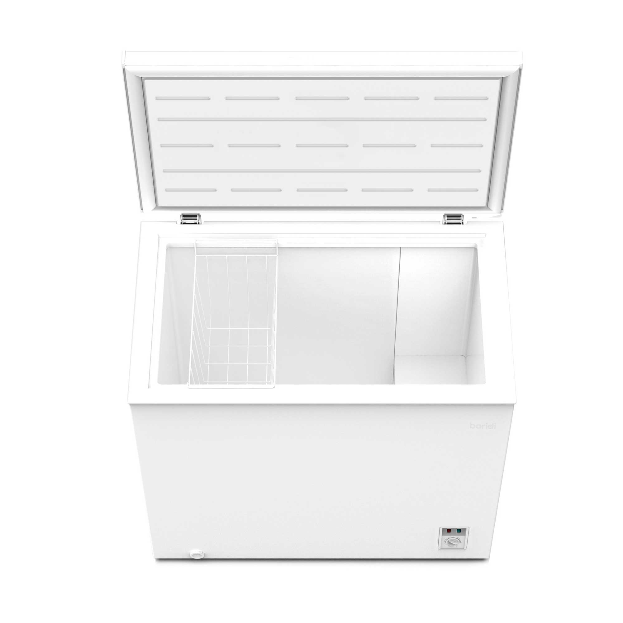 Baridi DH111 Chest Freezer Action shot - open