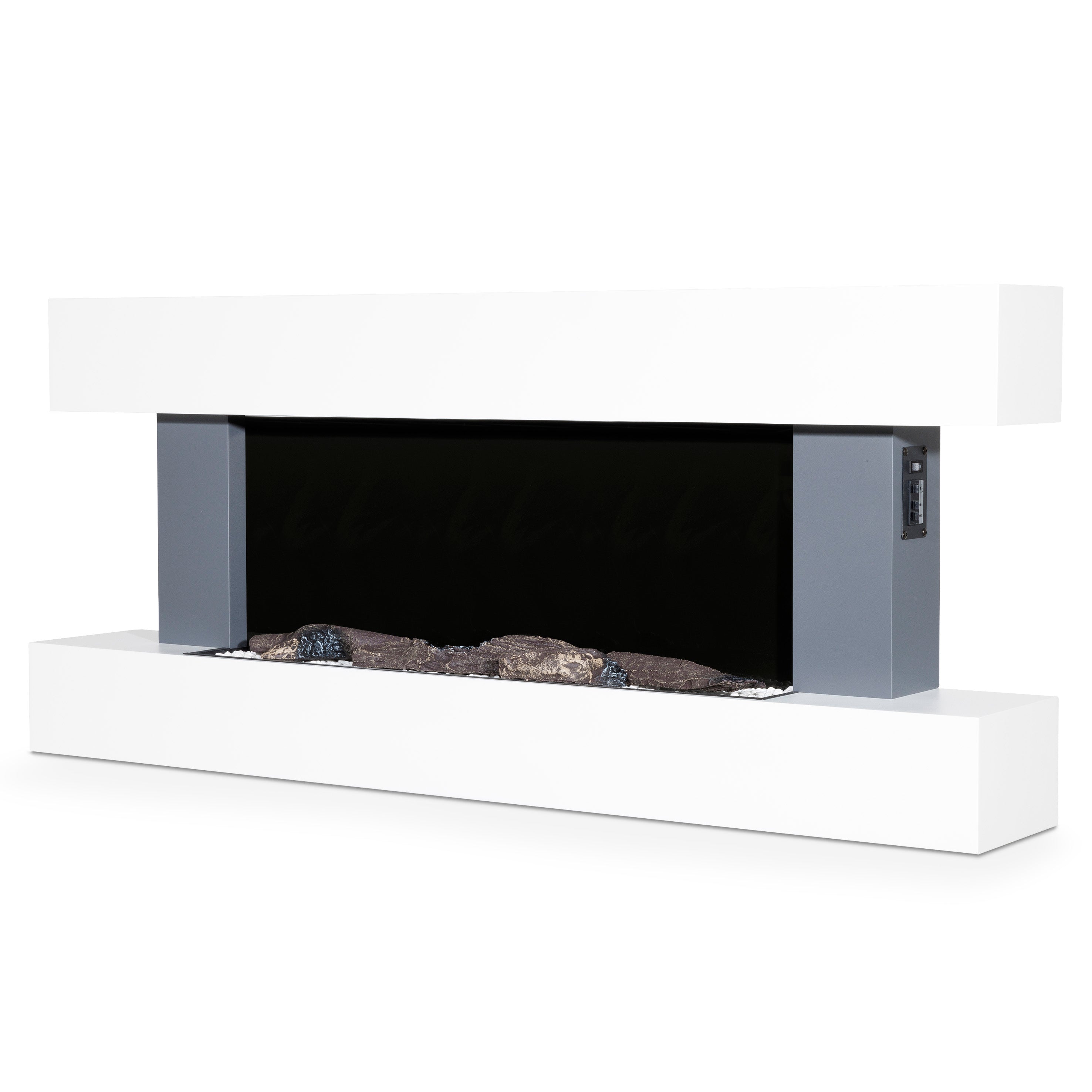 Baridi DH112 Electric Fireplace 2nd perspective - off