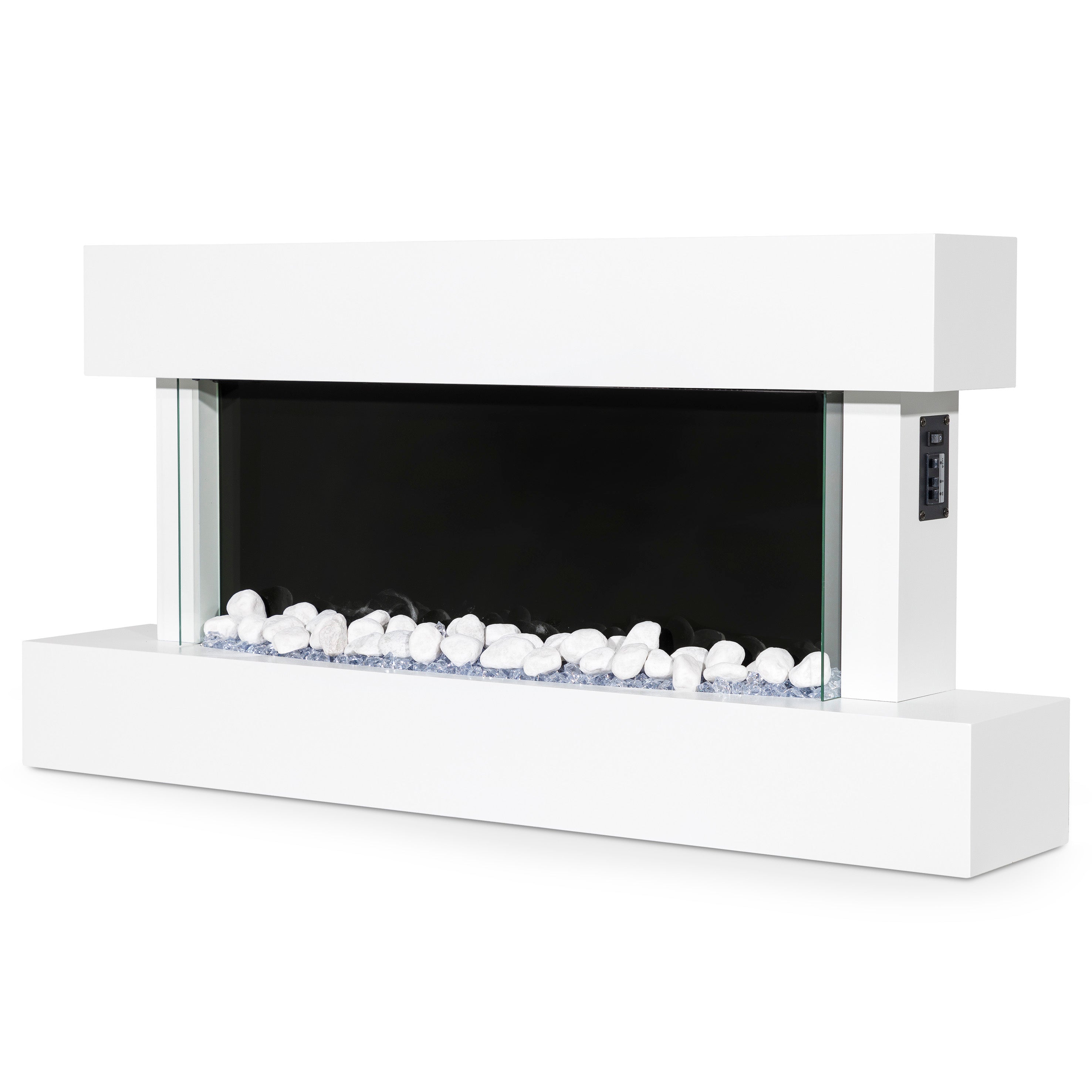 Baridi DH113 Electric Fireplace 2nd perspective - off