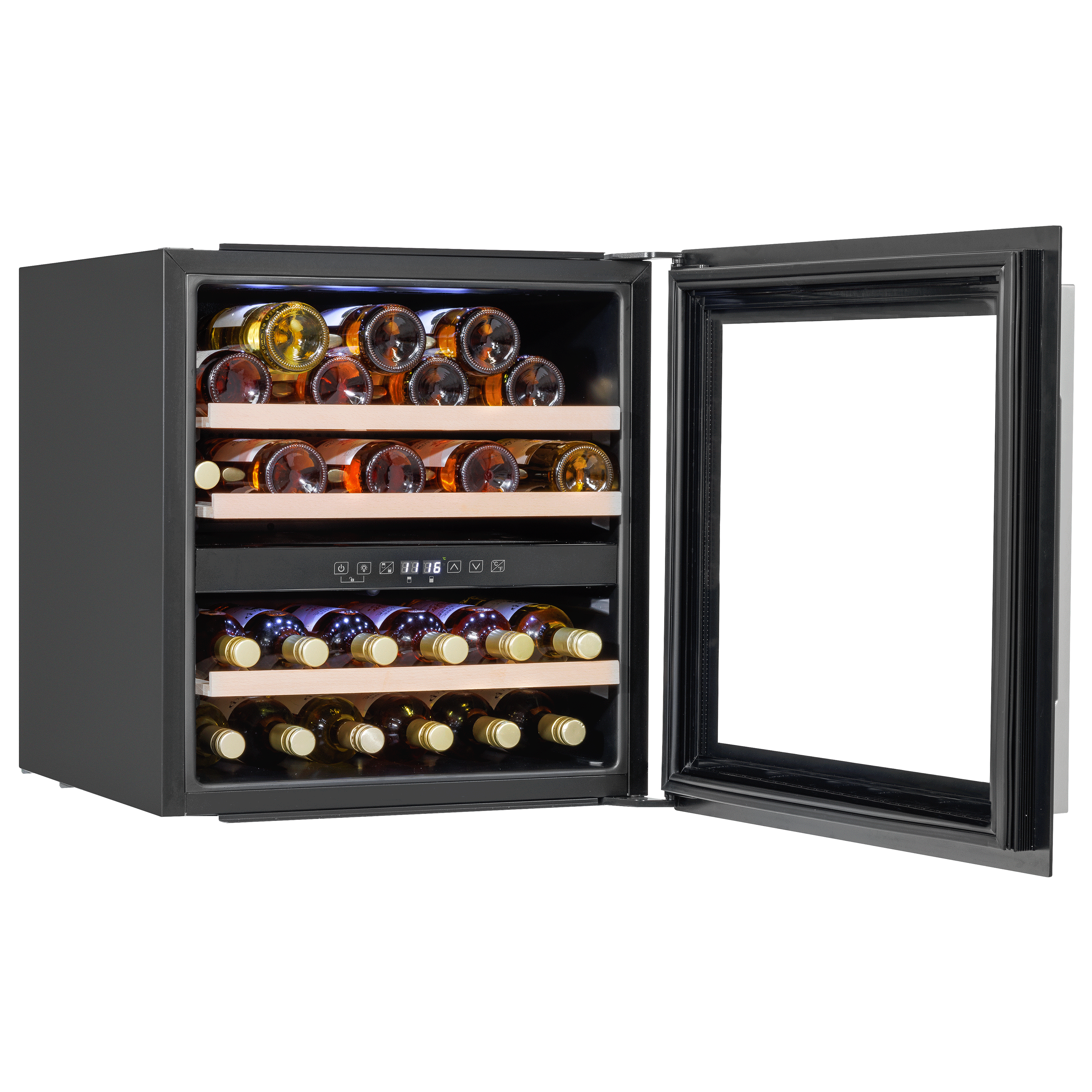 Baridi DH117 Wine Fridges Open