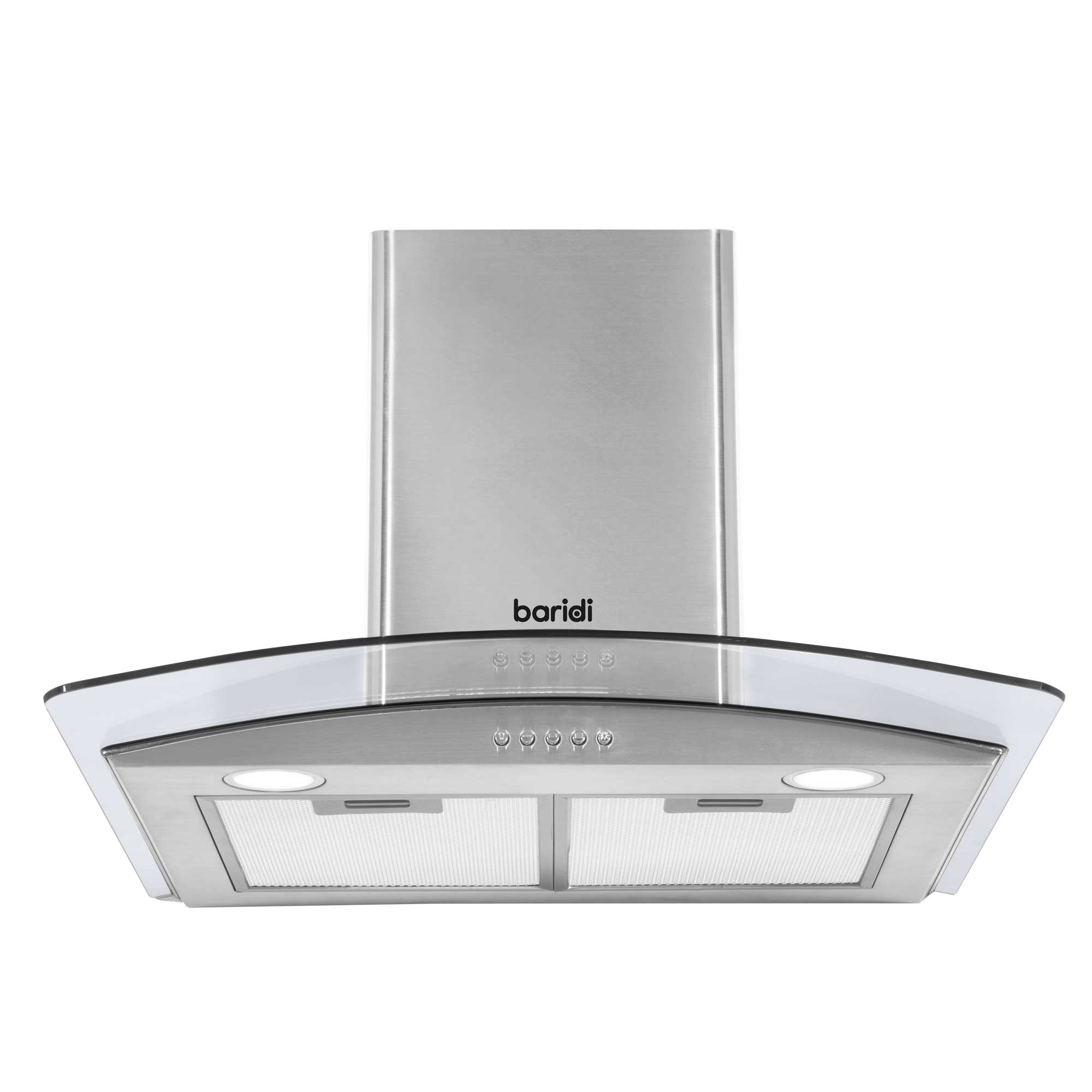 Baridi DH128 Extractor Hoods Straight on - 2nd perspective