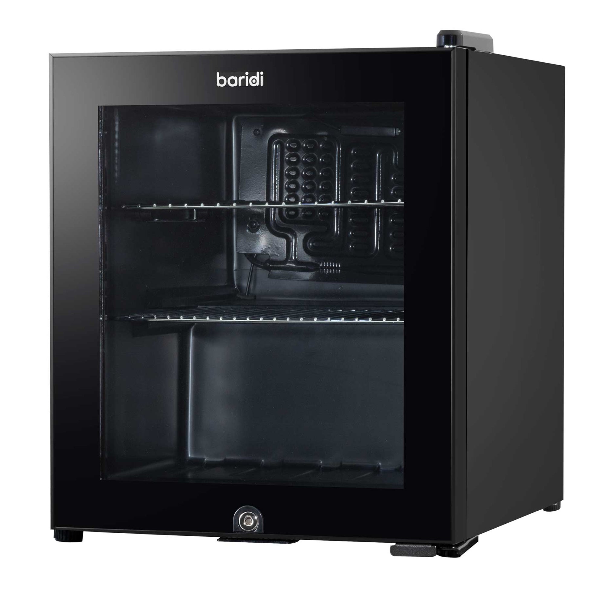 Baridi DH12 Drinks Fridge 2nd perspective - closed - empty - 2022