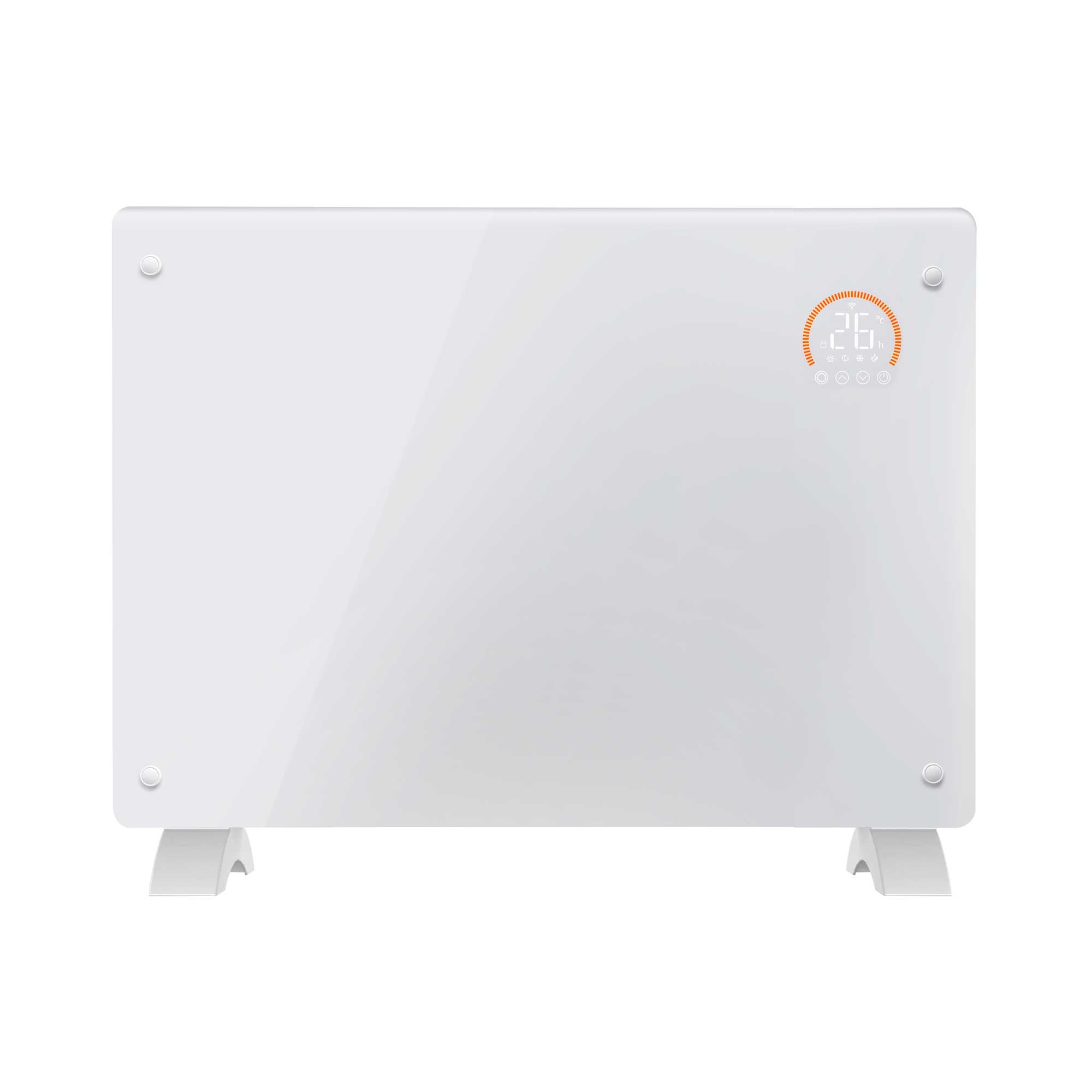 Baridi DH138 Glass Panel Heaters Straight on