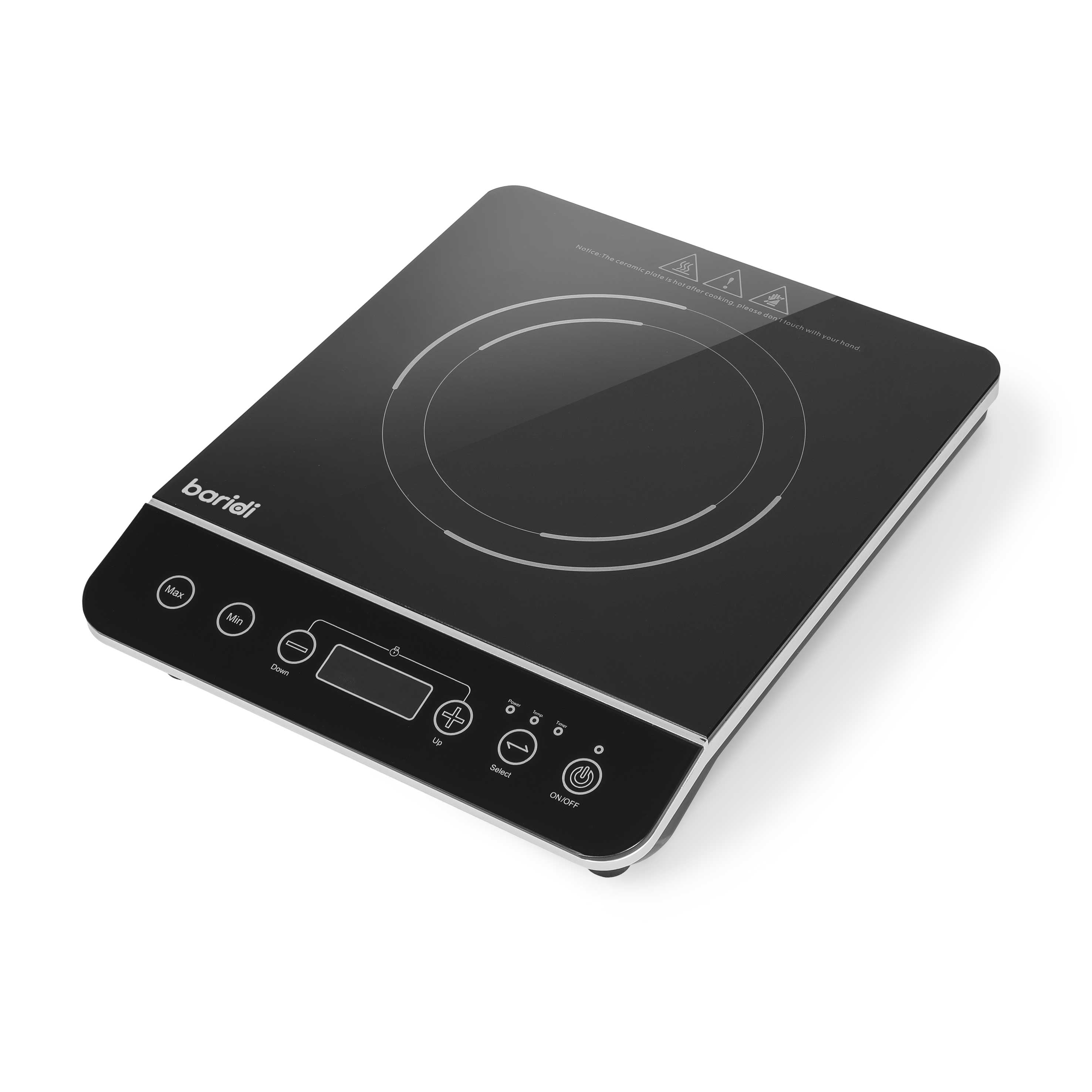 Baridi DH145 Portable Induction Hobs 2nd perspective - act