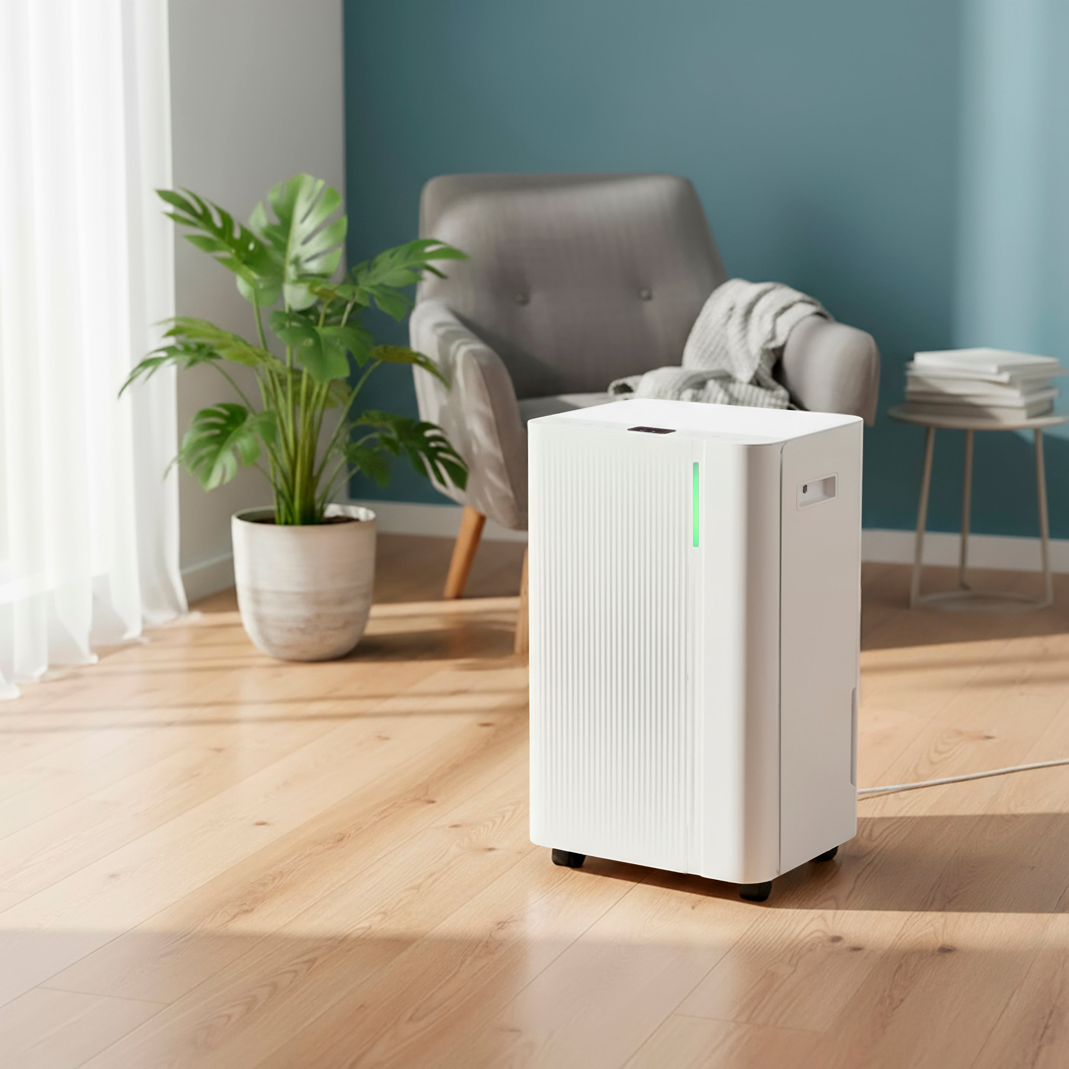 Baridi Dehumidifier with Digital Display & 24hr Timer 20L White - DH148
