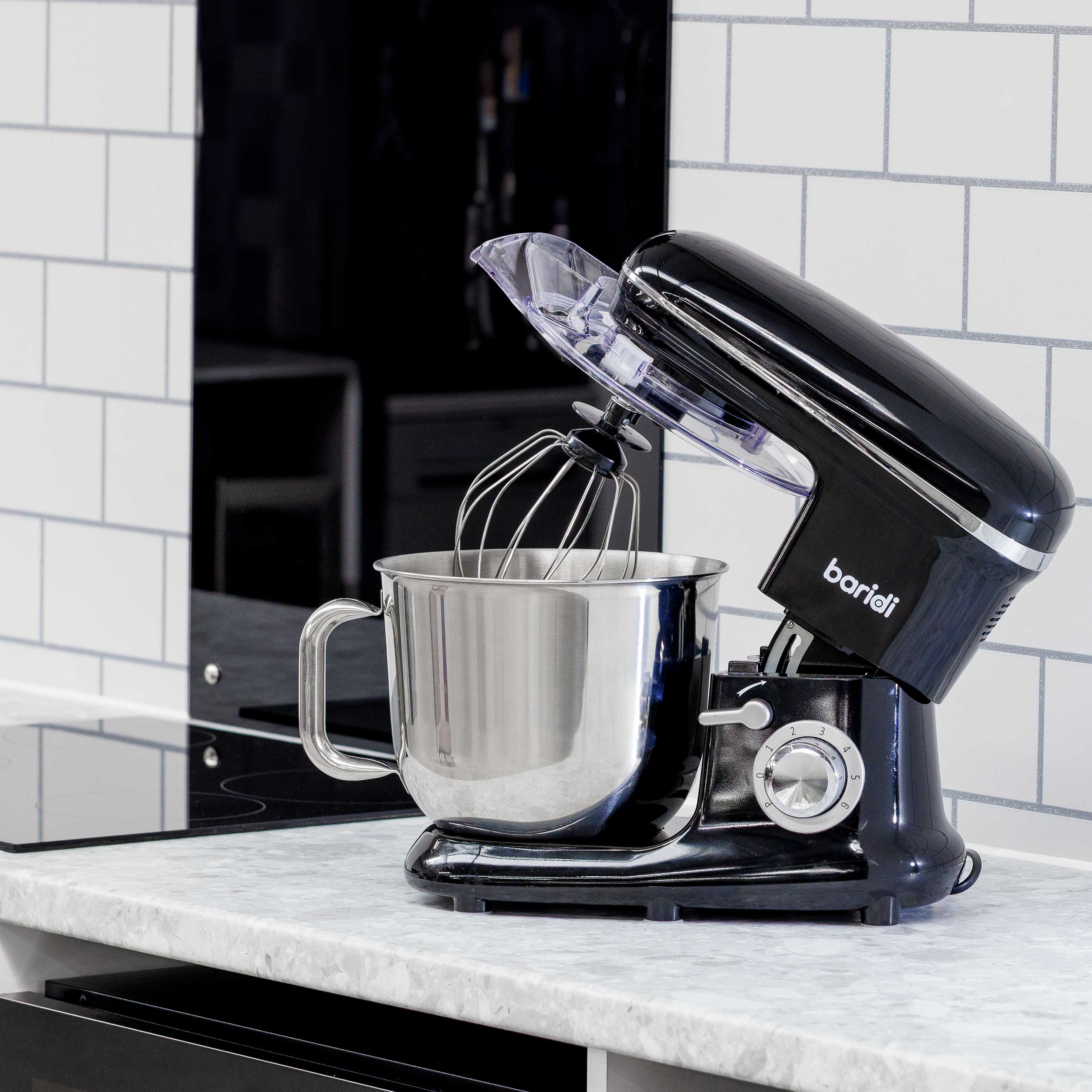 Baridi DH173 Stand Mixer Action shot - lifestyle - 2nd perspective