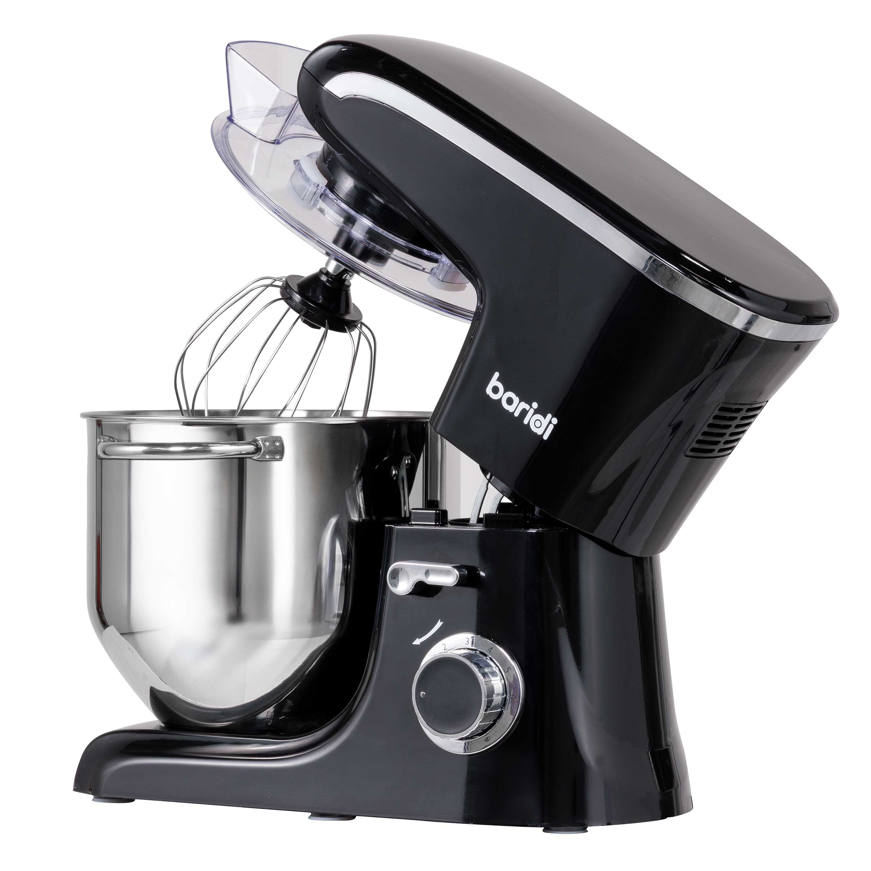 Baridi DH174 Stand Mixer Open - 2nd perspective