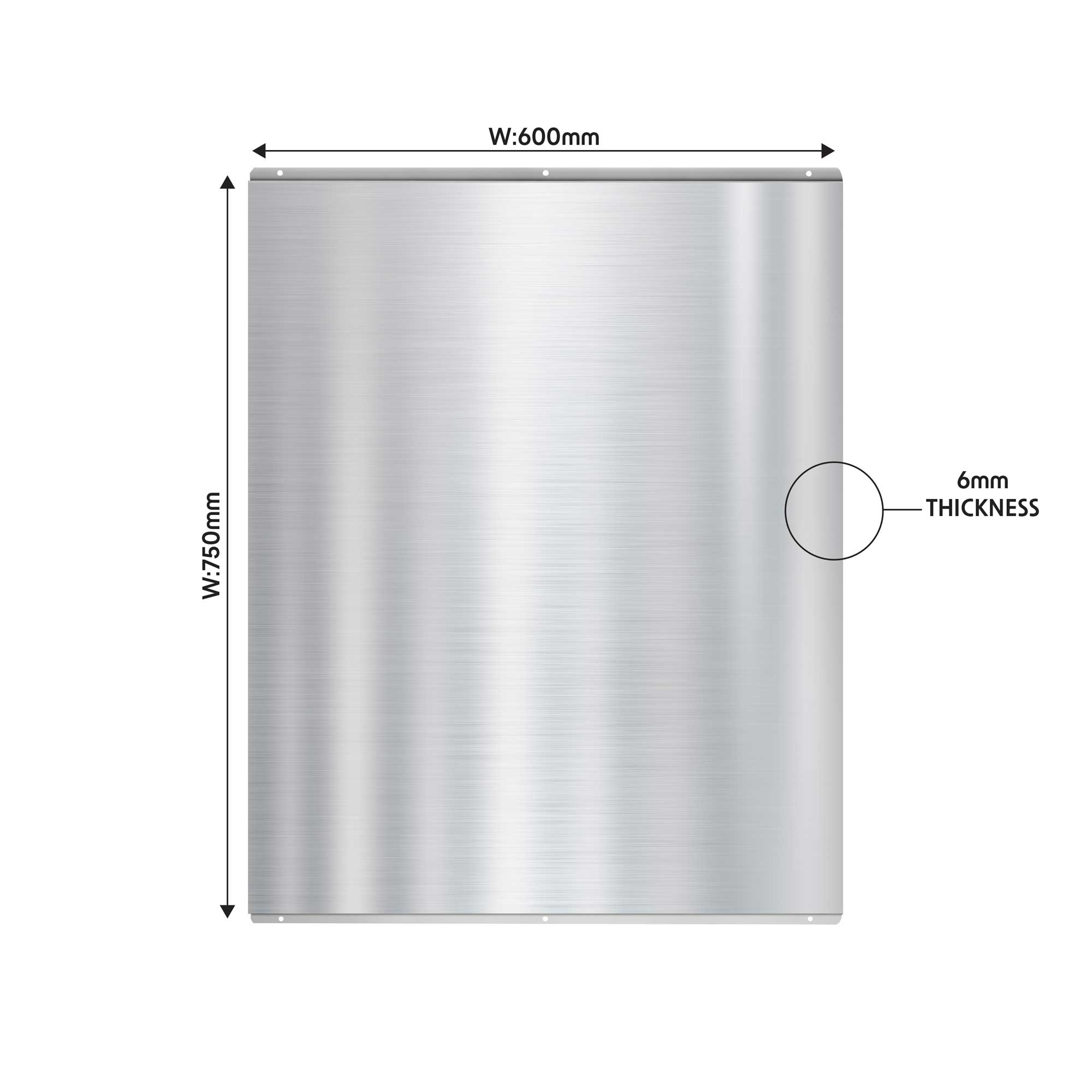 Baridi DH193 Extractor Hoods Action shot - dimensions