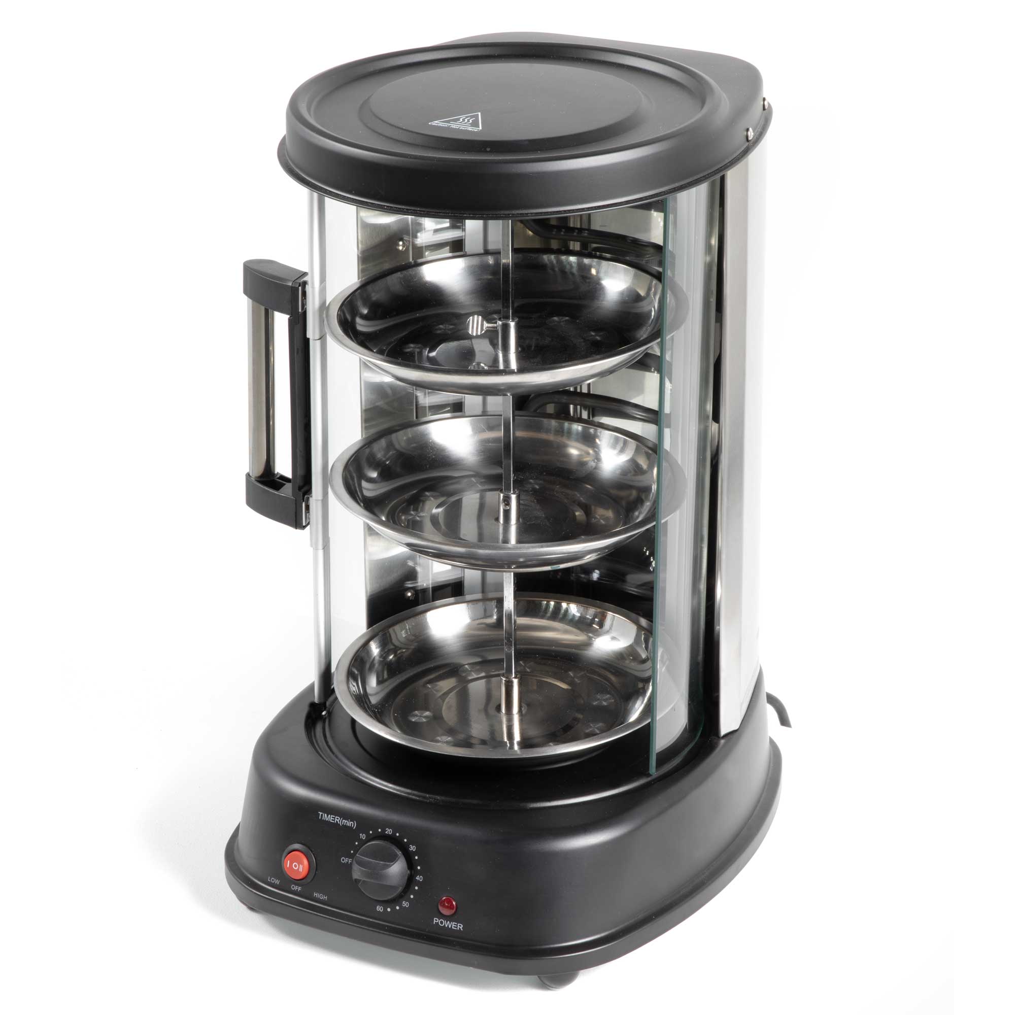 Baridi DH216 Rotisserie Action shot - baskets