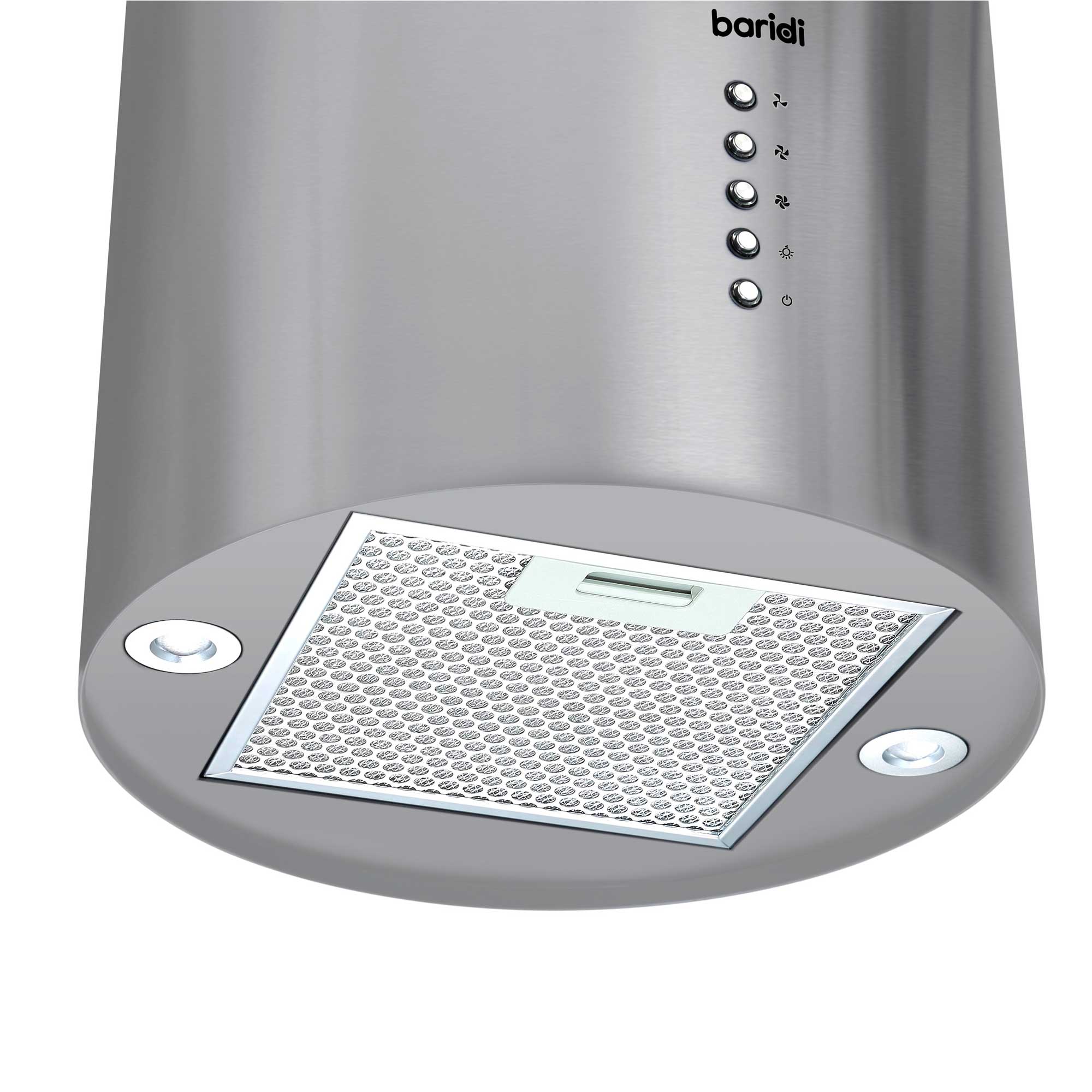 Baridi DH220 Extractor Hoods Action shot - lights