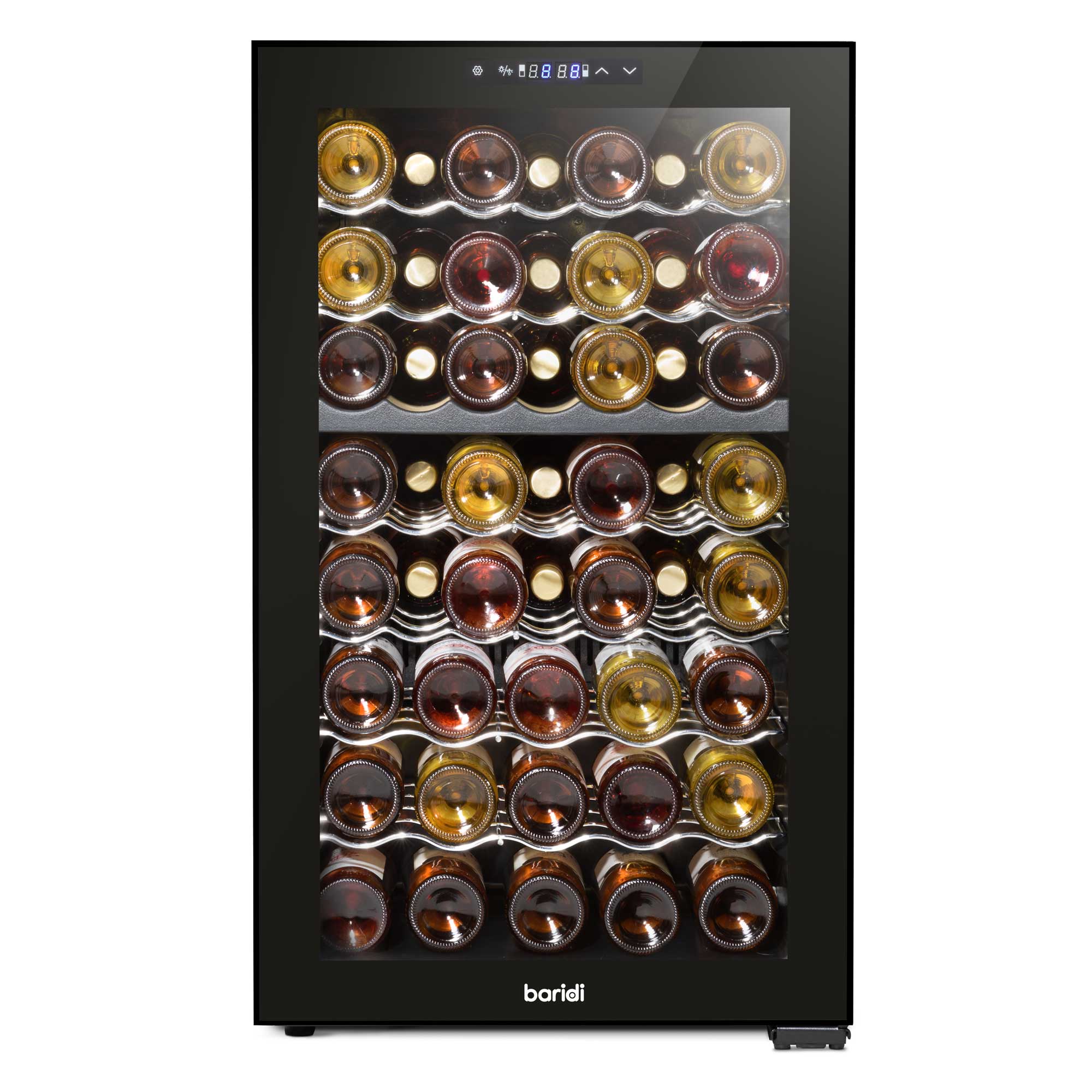 Baridi DH236 Wine Fridges Straight on - full