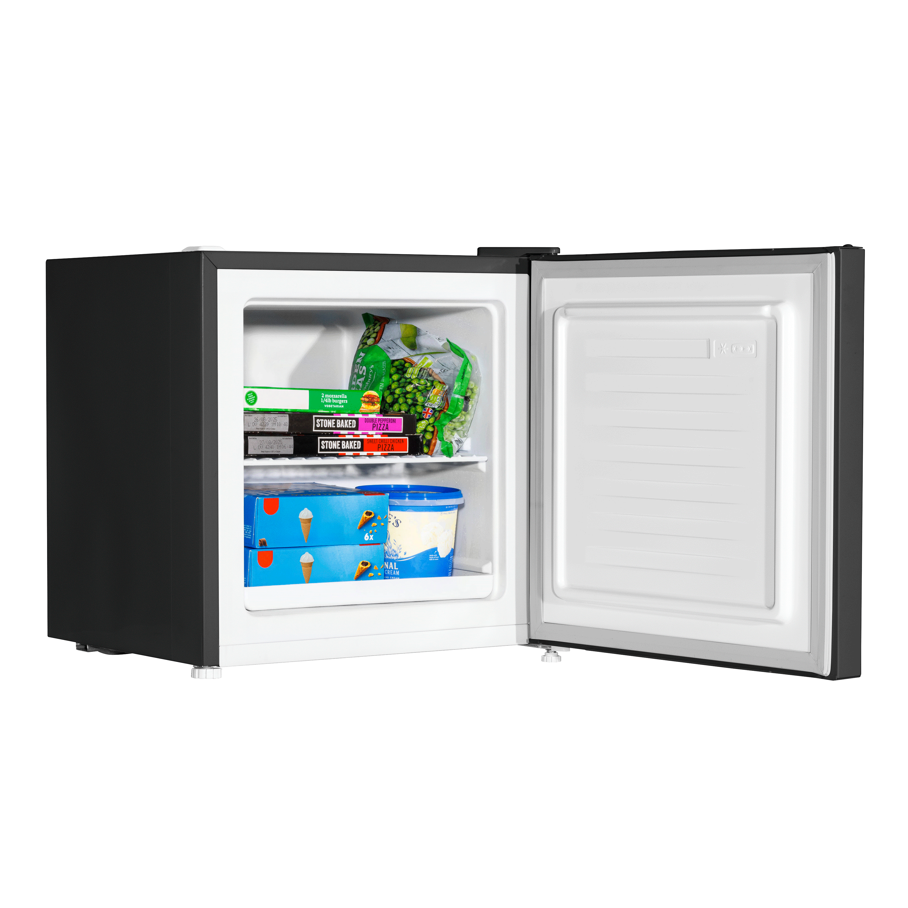 Baridi DH255 Fridge Freezer Open - full