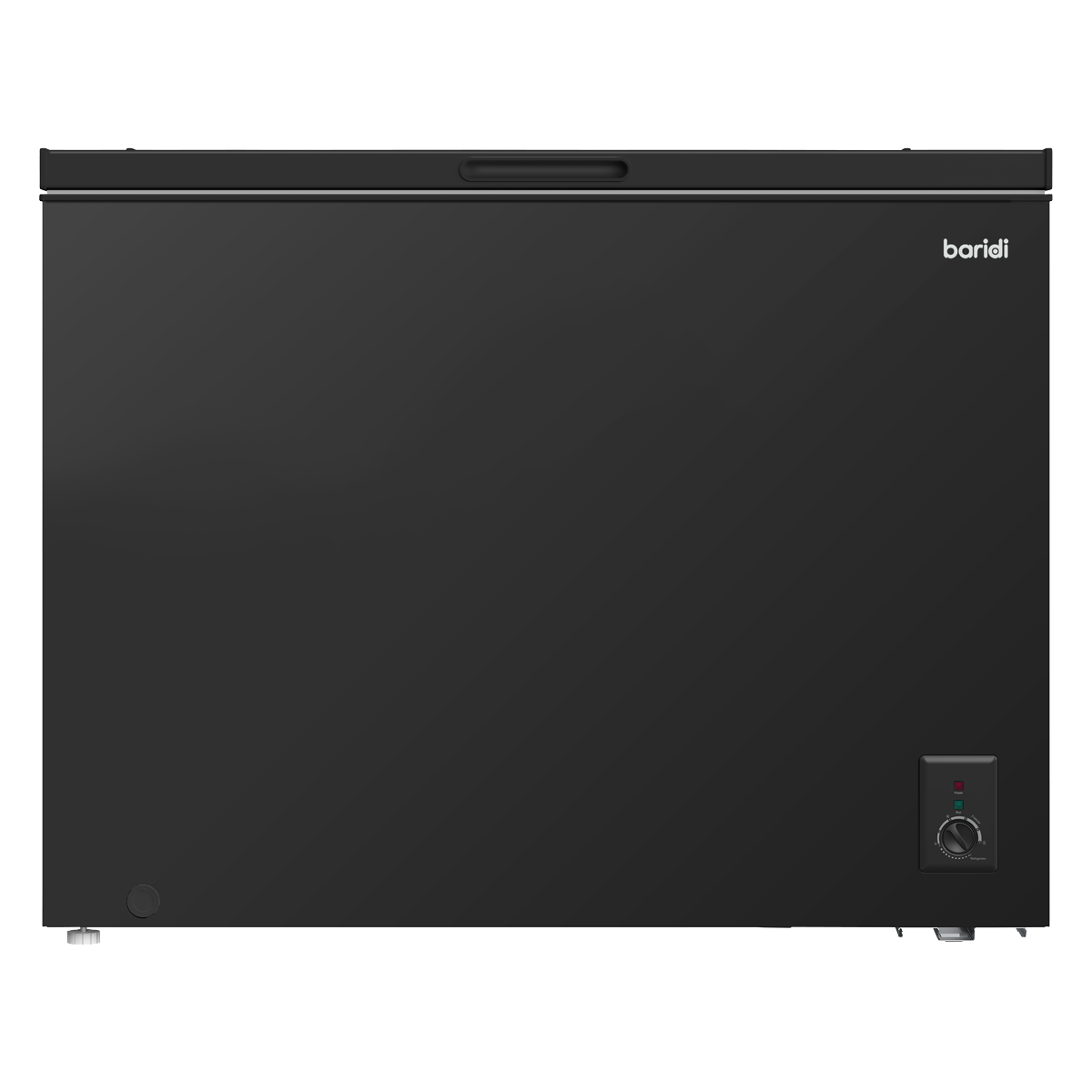 Baridi 254L Freestanding Chest Freezer with Adjustable Thermostat - Black- DH259