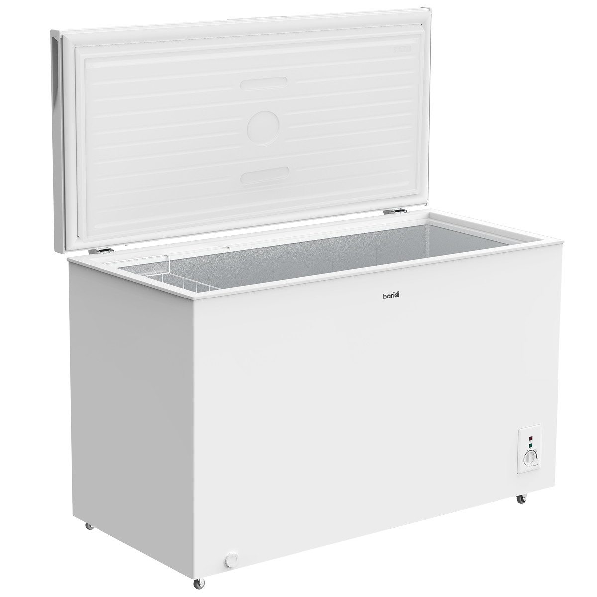 Baridi 299L Freestanding Chest Freezer with Adjustable Thermostat - White - DH260