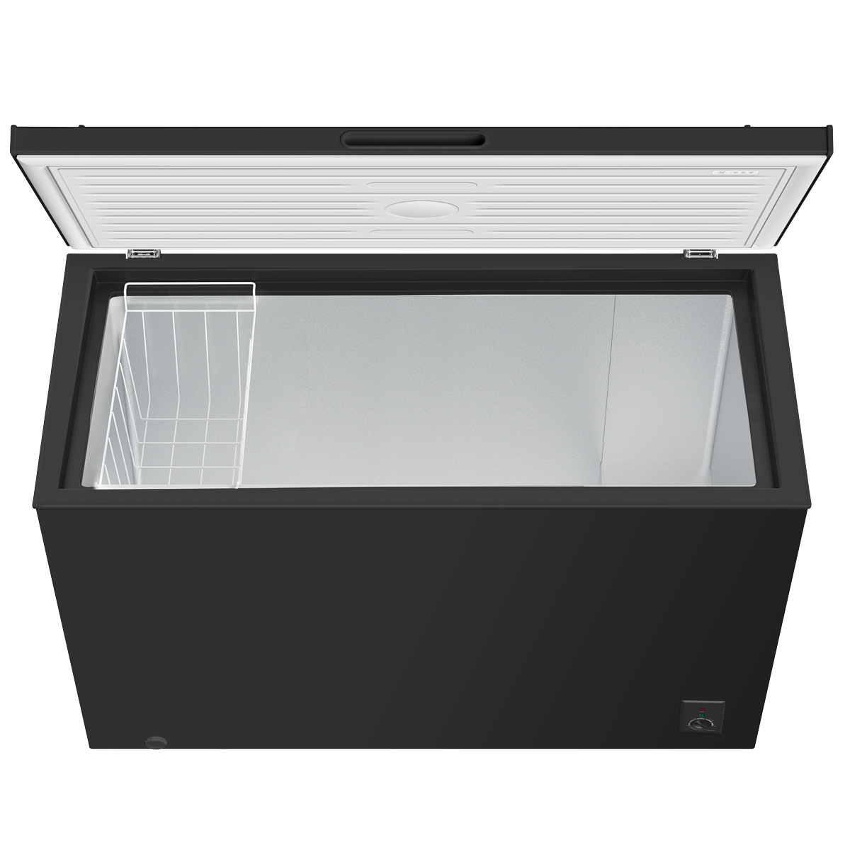 Baridi 299L Freestanding Chest Freezer with Adjustable Thermostat - Black - DH261