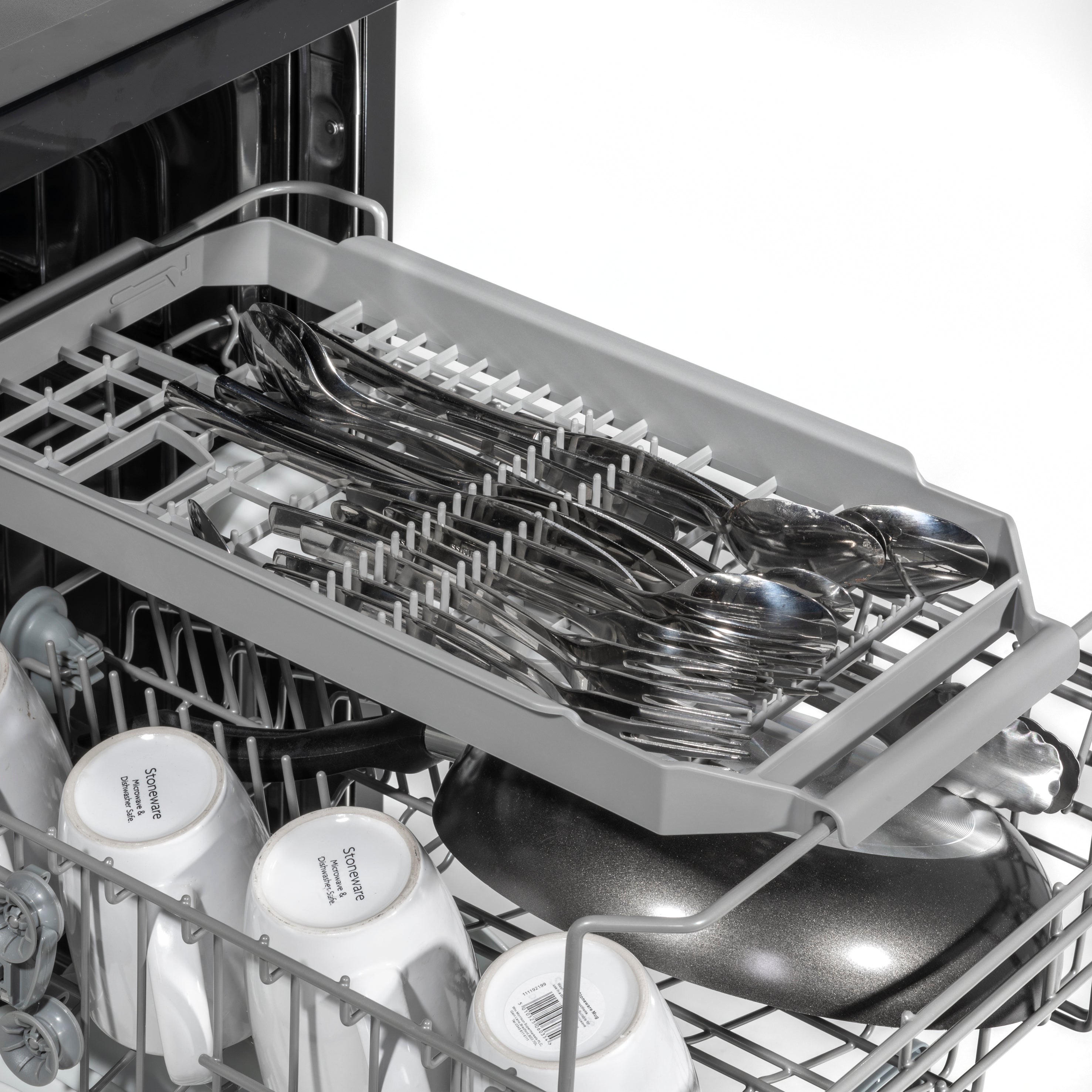 Baridi 45cm Slimline Freestanding Dishwasher, 10 Place Settings, 8 Programs - DH267