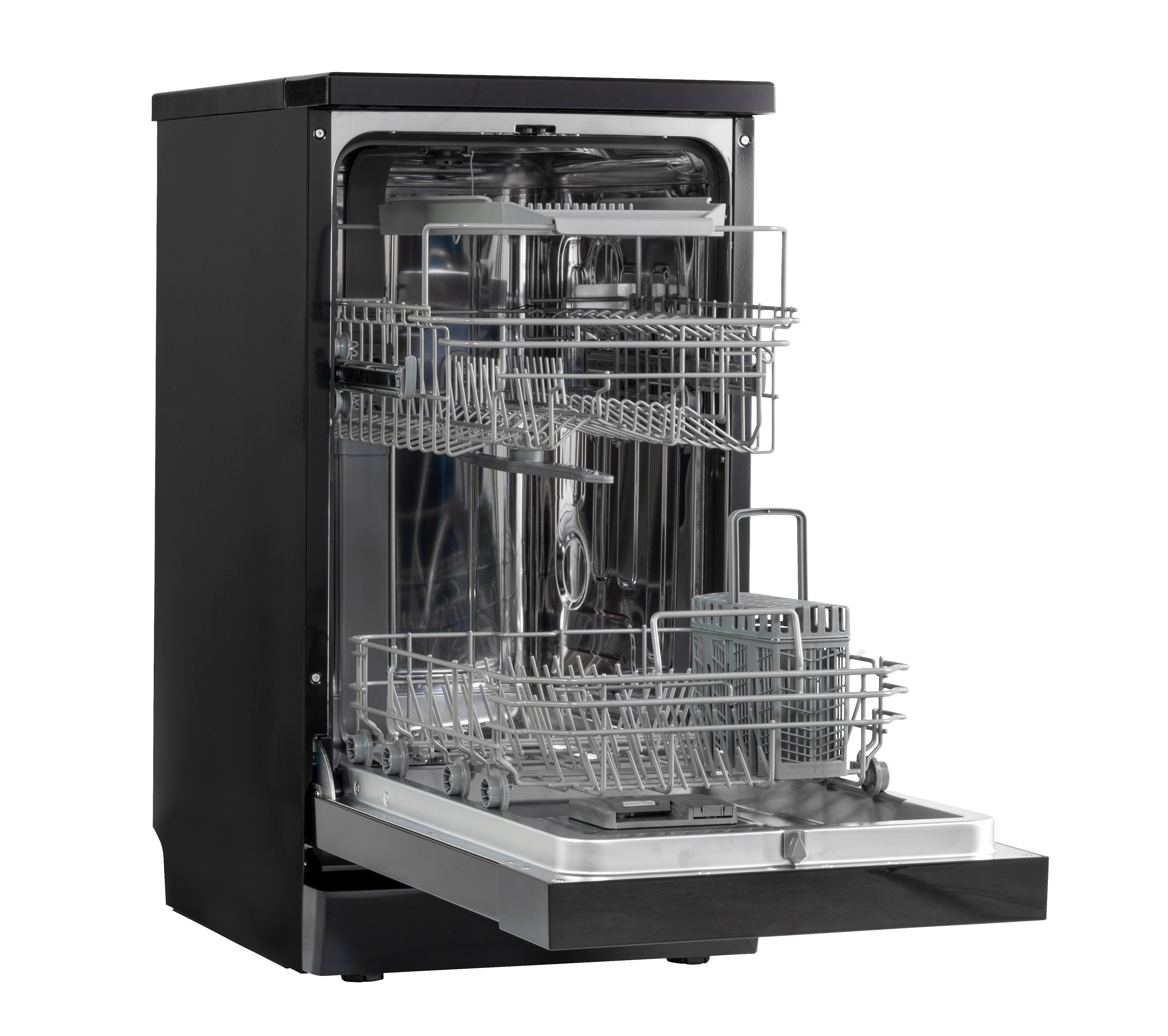 Baridi 45cm Slimline Freestanding Dishwasher, 10 Place Settings, 8 Programs - DH267