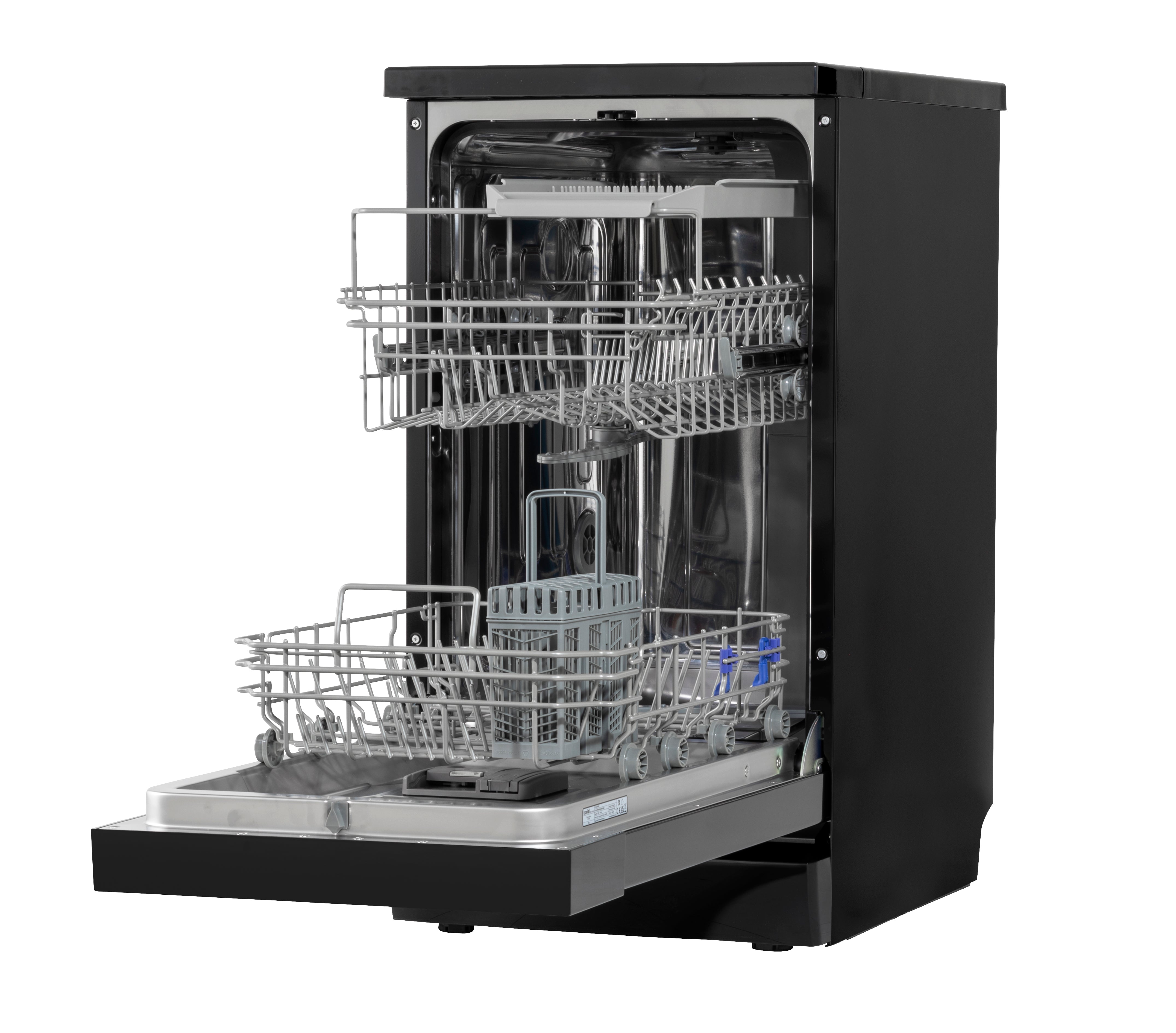 Baridi 45cm Slimline Freestanding Dishwasher, 10 Place Settings, 8 Programs - DH267
