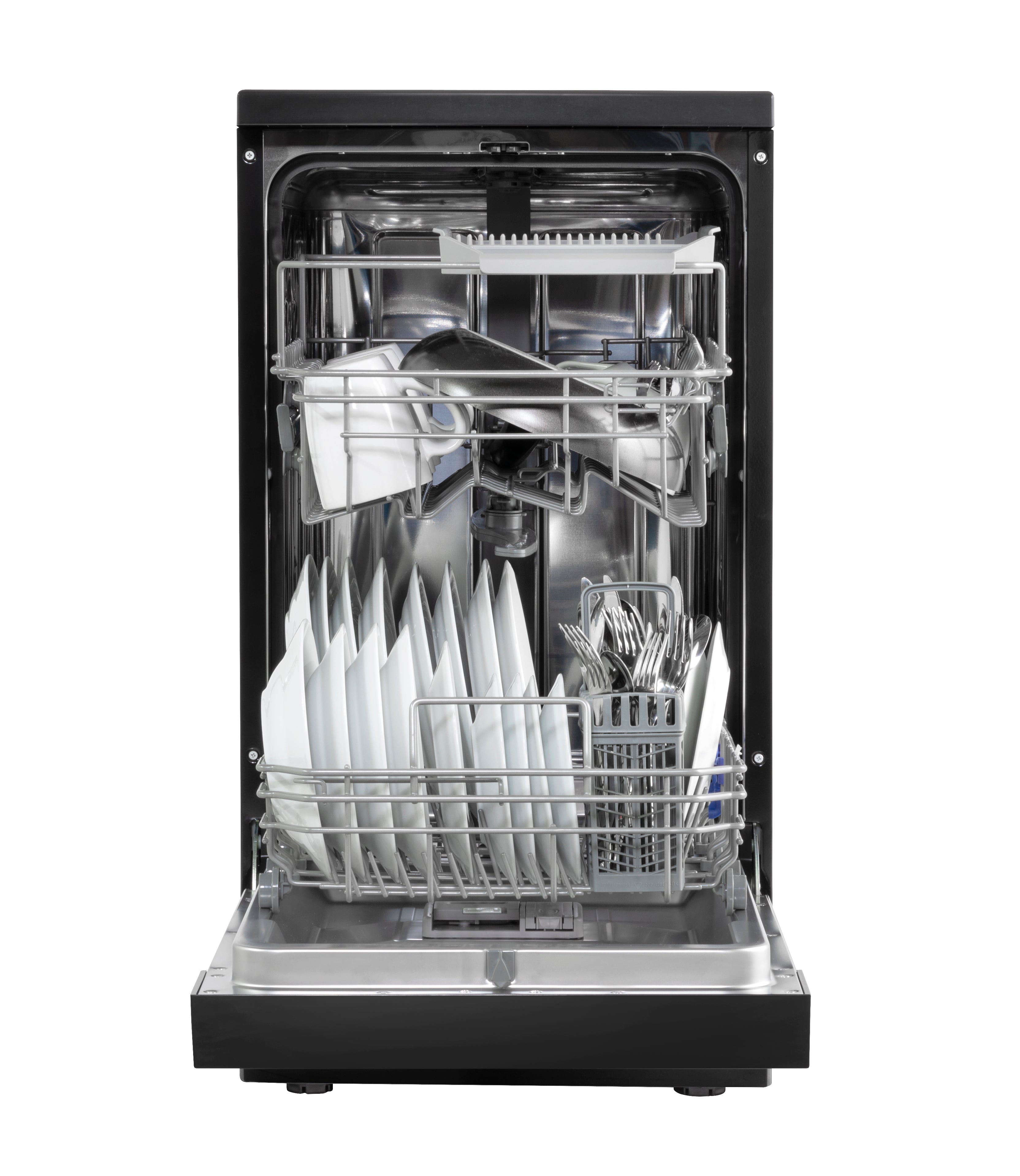 Baridi 45cm Slimline Freestanding Dishwasher, 10 Place Settings, 8 Programs - DH267