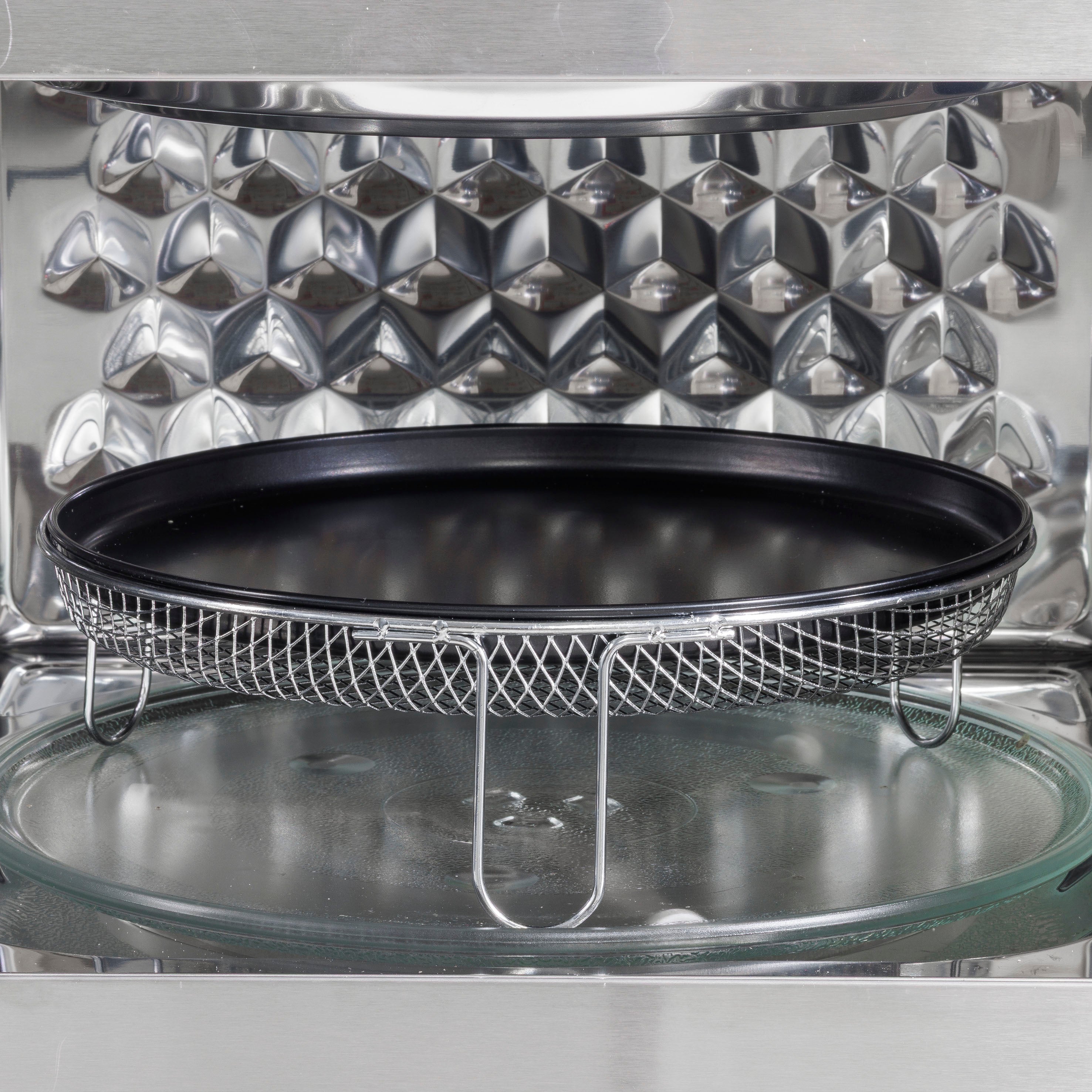 Baridi DH277 Microwave Action shot - air - baking - tray