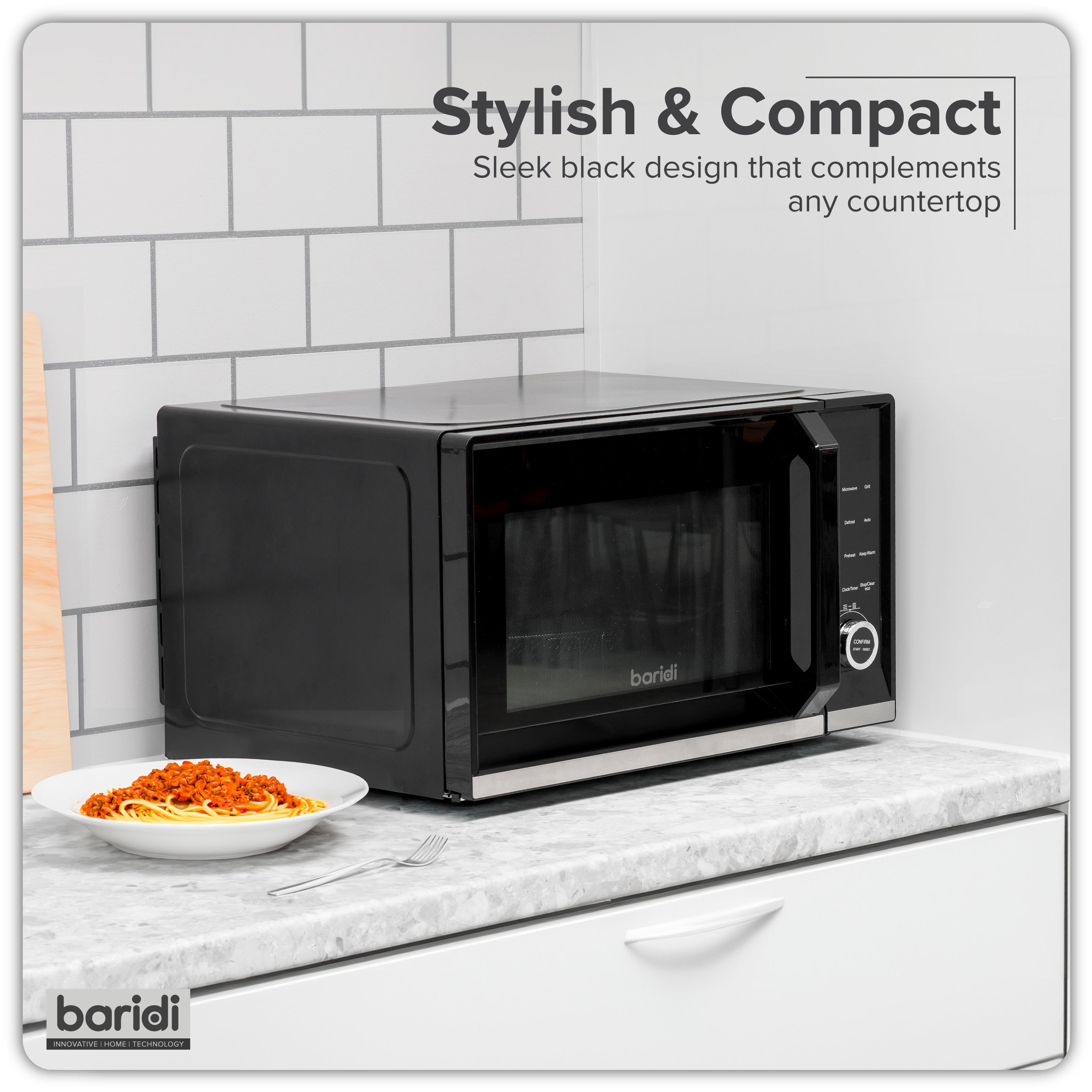 Baridi DH277 Microwave Action shot - lifestyle