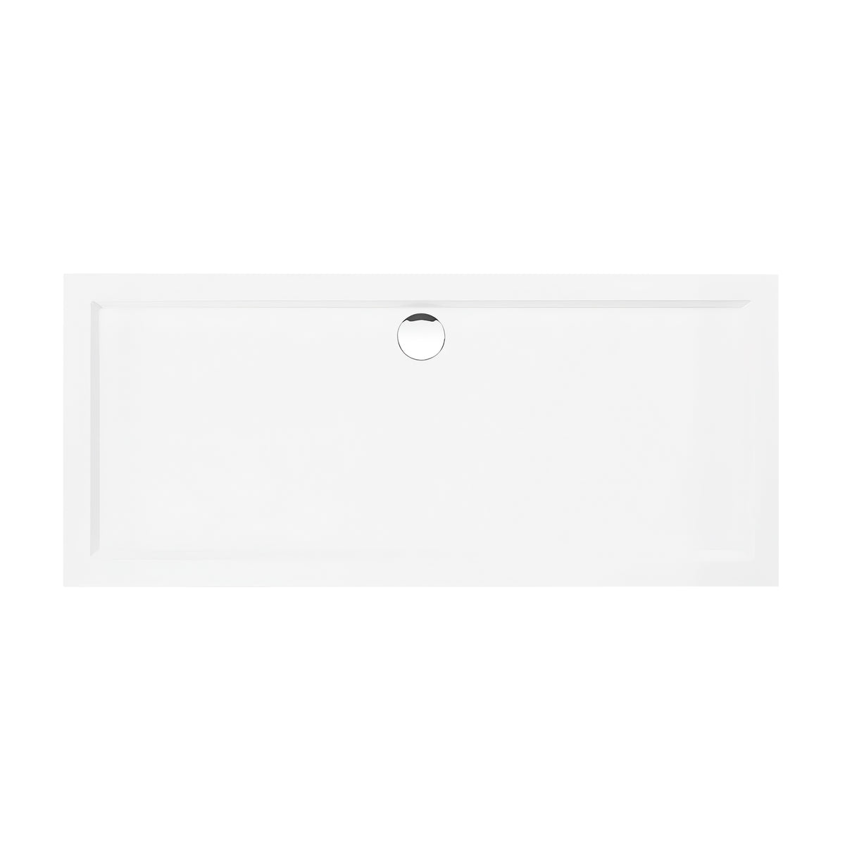 Baridi Rectangular Shower Tray 1200 x 800 x 40mm for Shower Enclosures, Acrylic, White - DH311