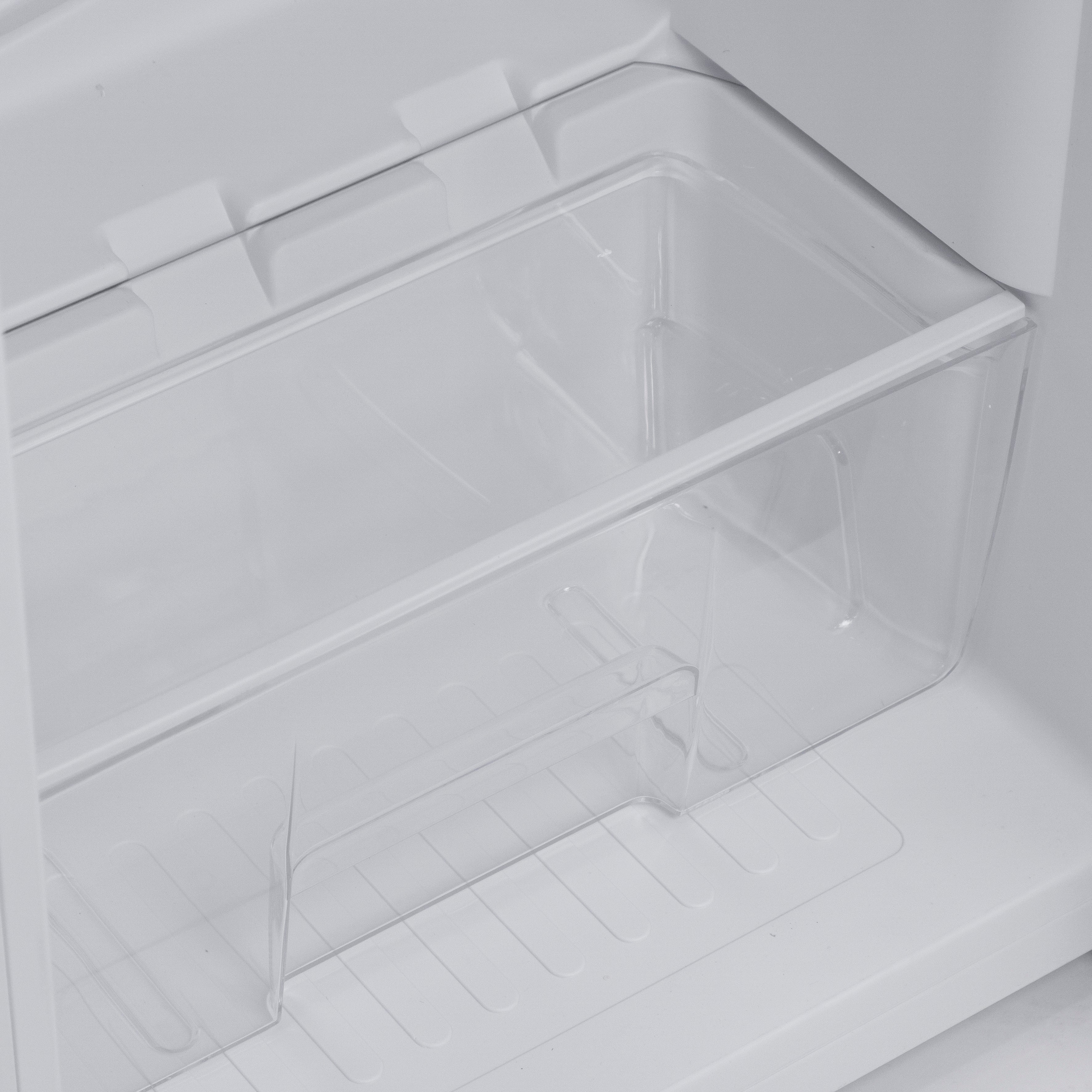 Baridi Freestanding Tall Larder Fridge, 241L Capacity with Reversible Door, 55cm Wide, White – DH322