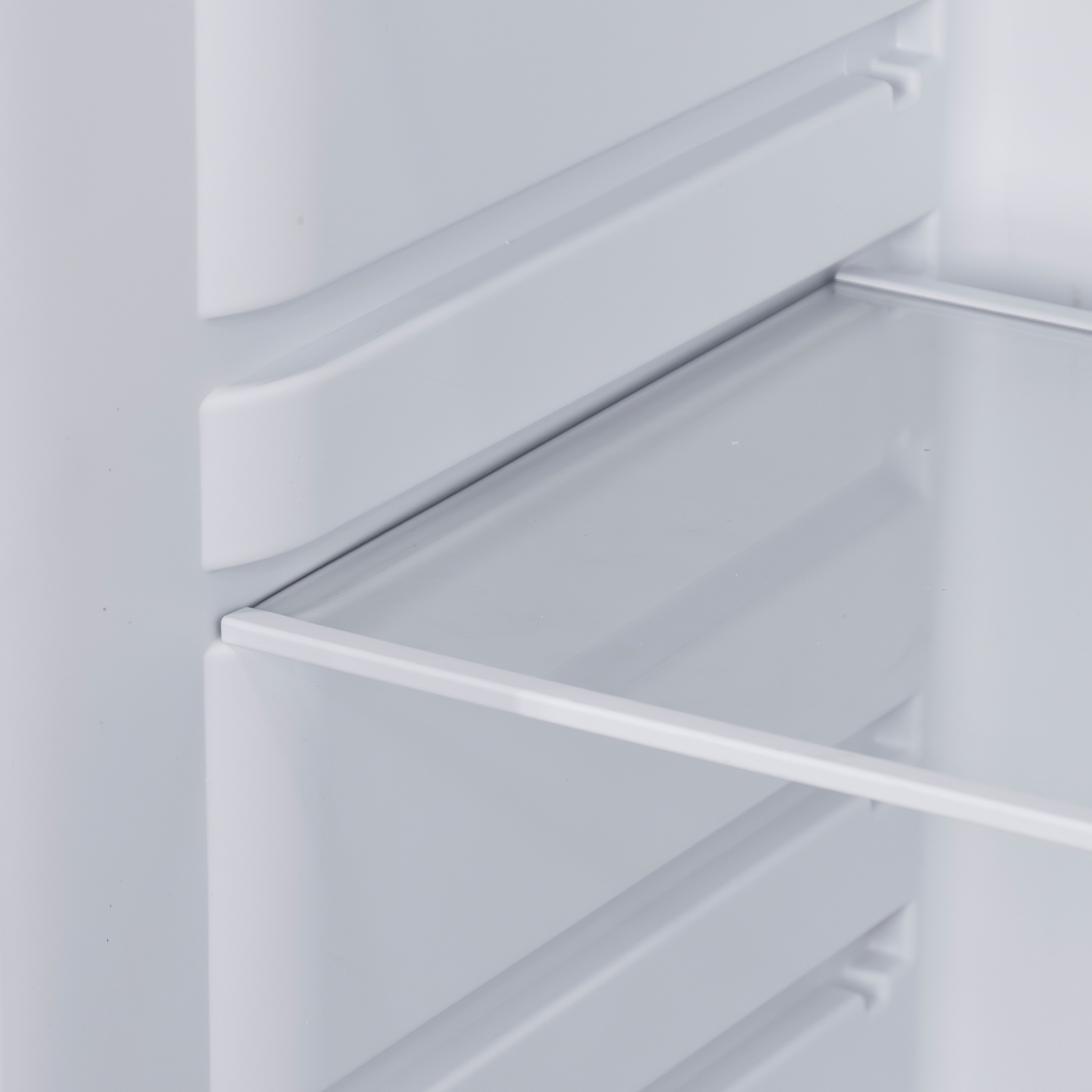 Baridi Freestanding Tall Larder Fridge, 241L Capacity with Reversible Door, 55cm Wide, White – DH322