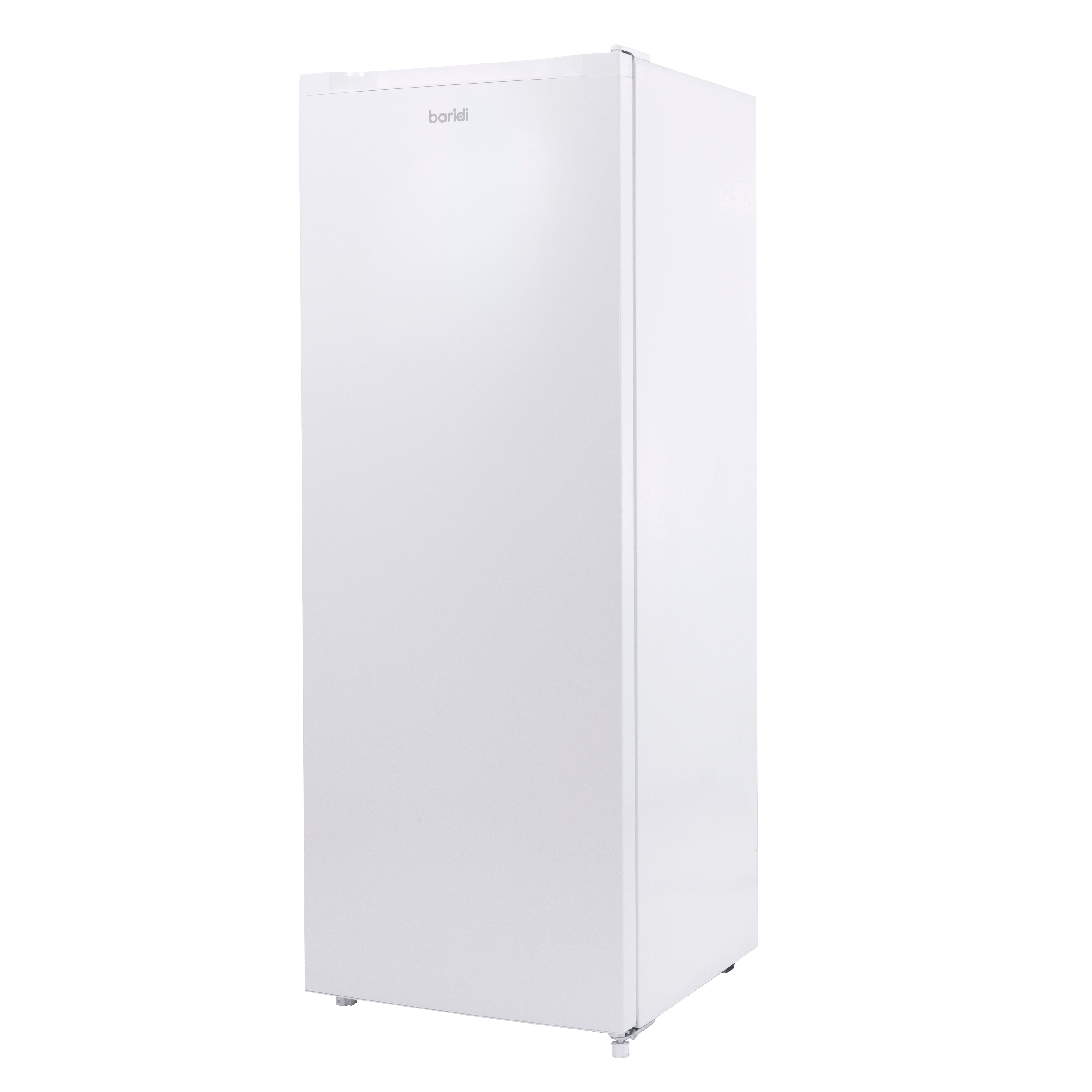 Baridi Freestanding Tall Larder Fridge, 241L Capacity with Reversible Door, 55cm Wide, White – DH322
