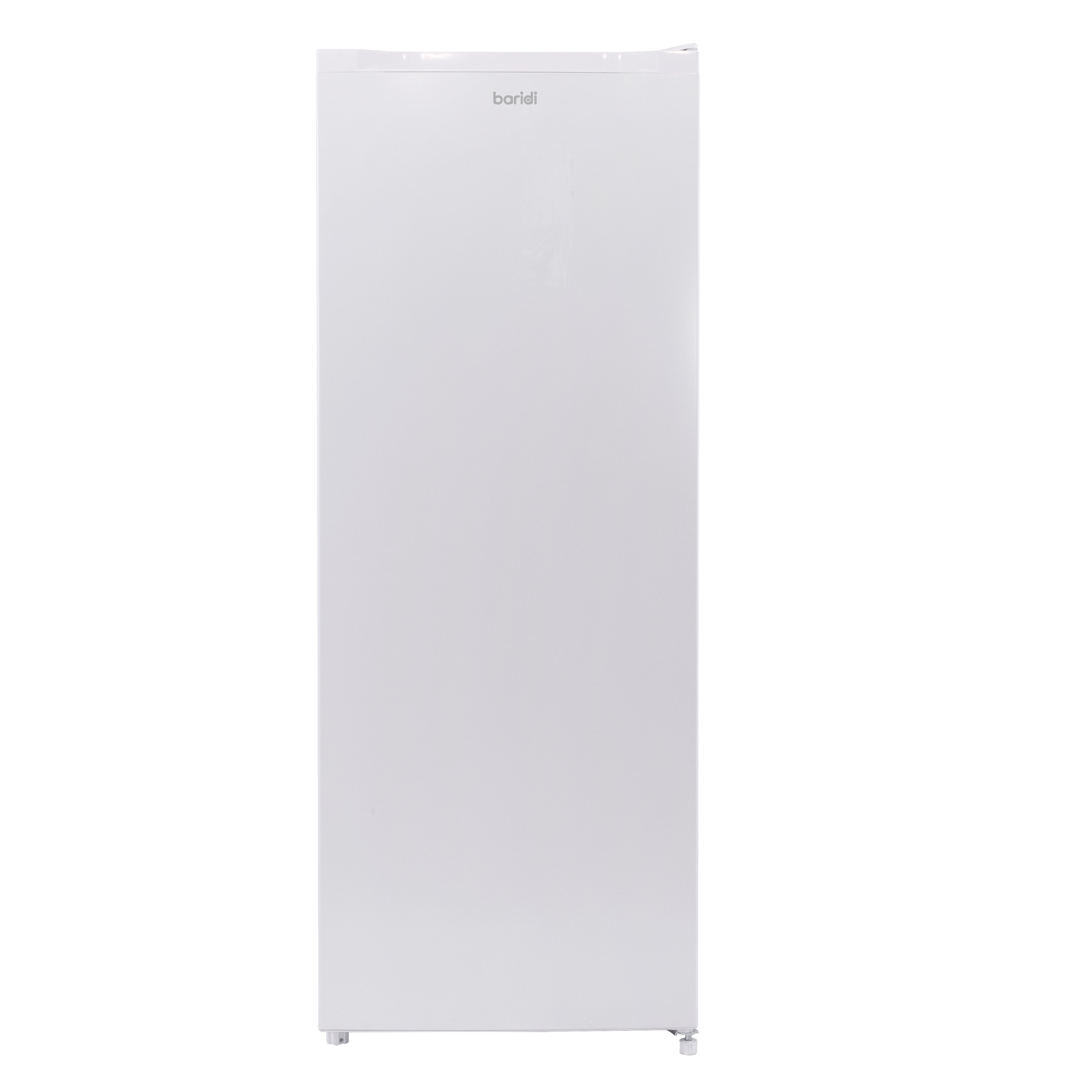 Baridi Freestanding Tall Larder Fridge, 241L Capacity with Reversible Door, 55cm Wide, White – DH322