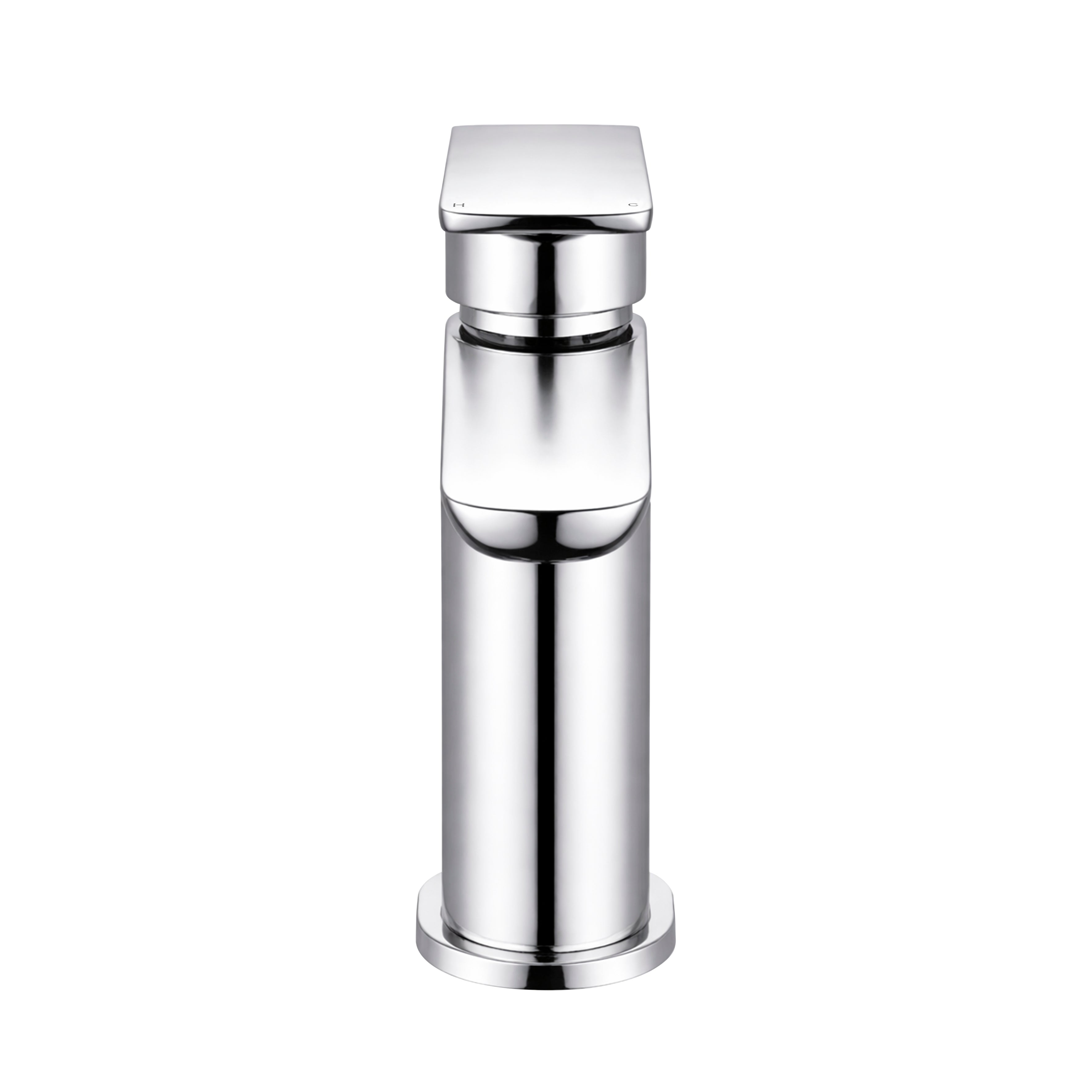 Baridi Basin Mixer Tap with Clicker Waste, Chrome - DH392