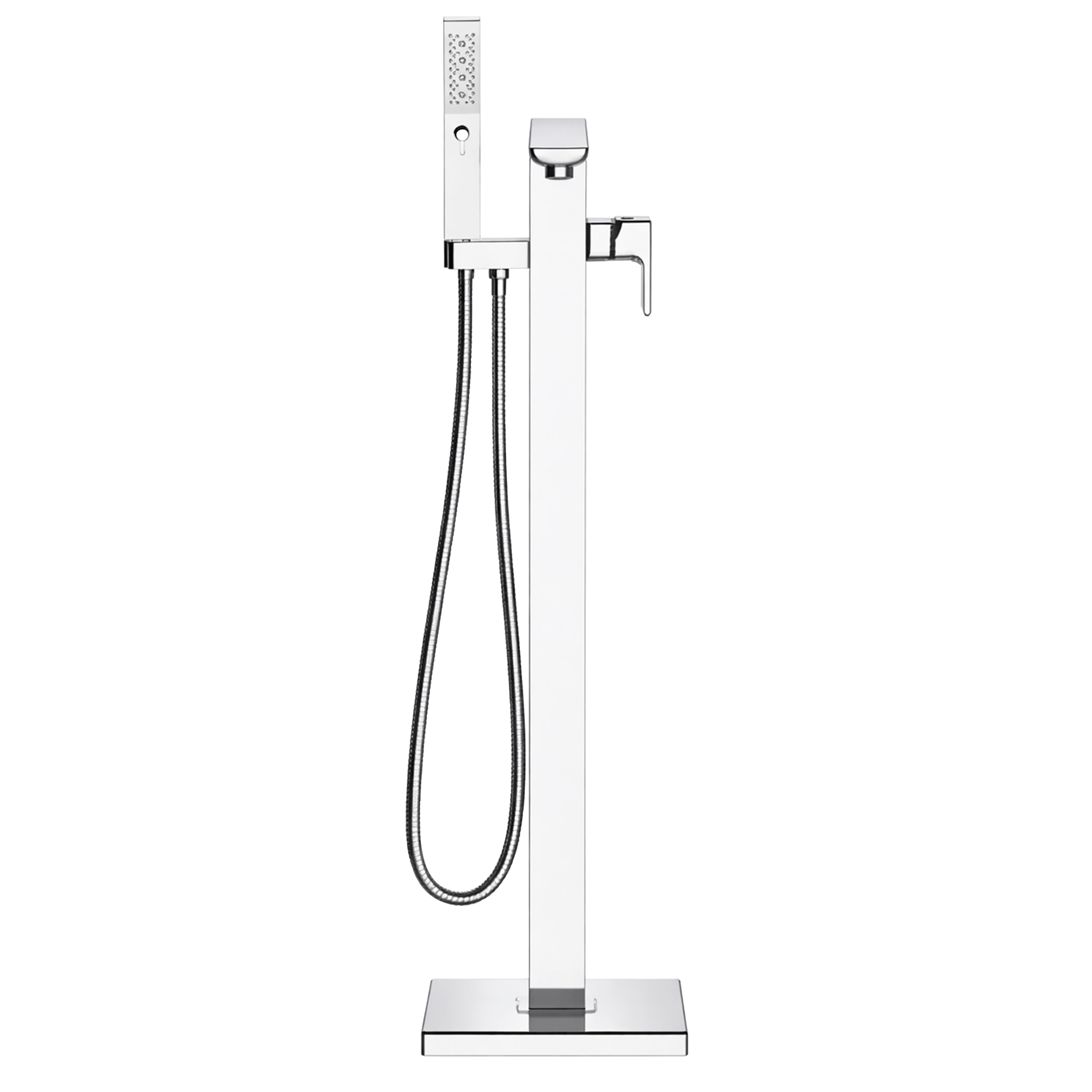 Baridi Freestanding Bath Mixer Tap with Shower, Chrome - DH400