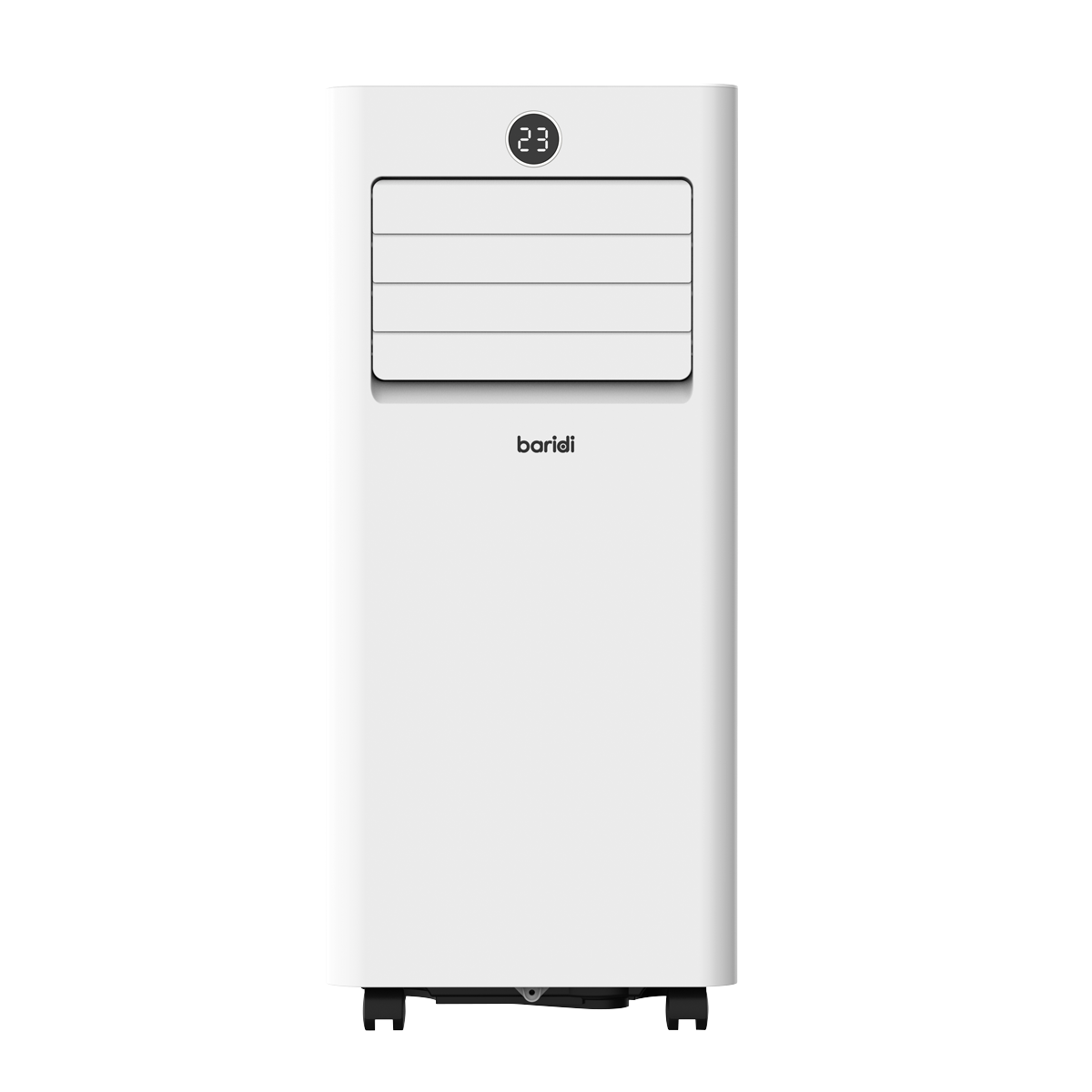 Baridi 5-in-1 Portable Air Conditioning Unit with Window Sealing Kit 9,000Btu/hr, TUYA App & Wi-Fi Control, White - DH414