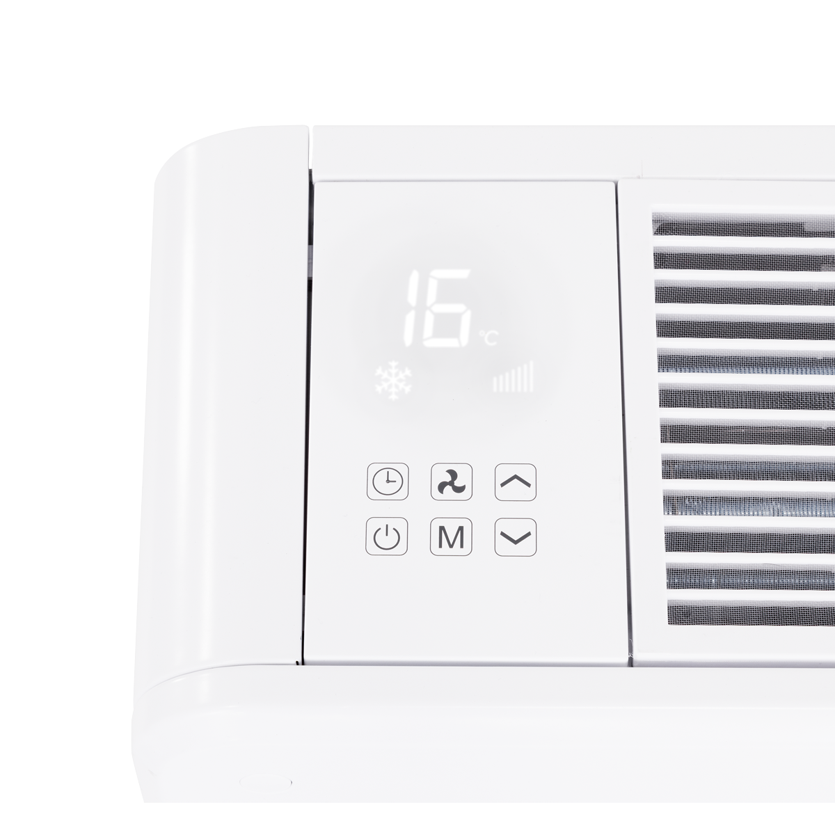 Baridi 4-in-1 Smart Monobloc Wall-Mounting Air Conditioning Unit 10,000Btu/hr, White - DH432