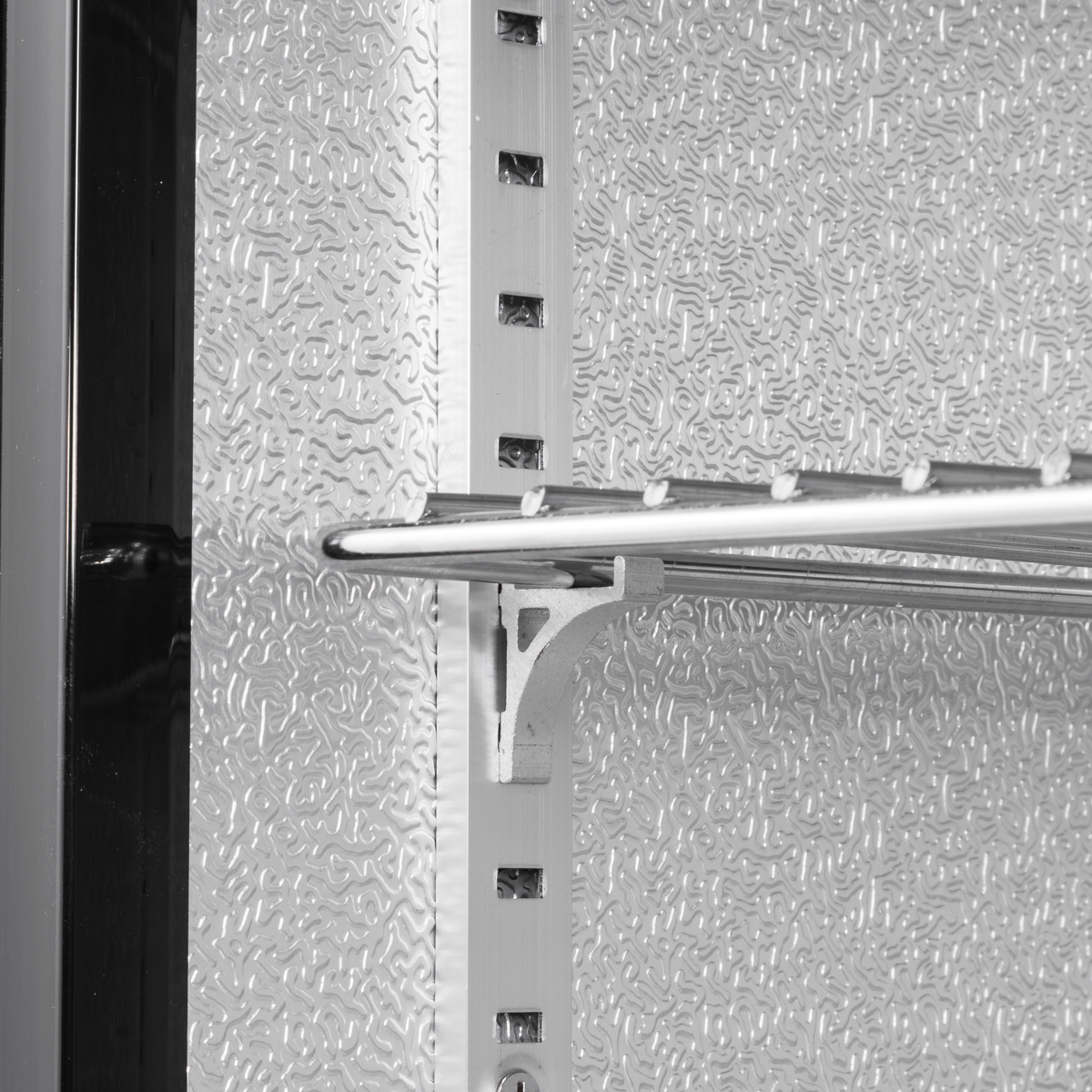 Baridi Outdoor Drinks/Beverage/Bar Fridge, with Triple Glazed Door & Security Lock 150L, Stainless Steel - DH439