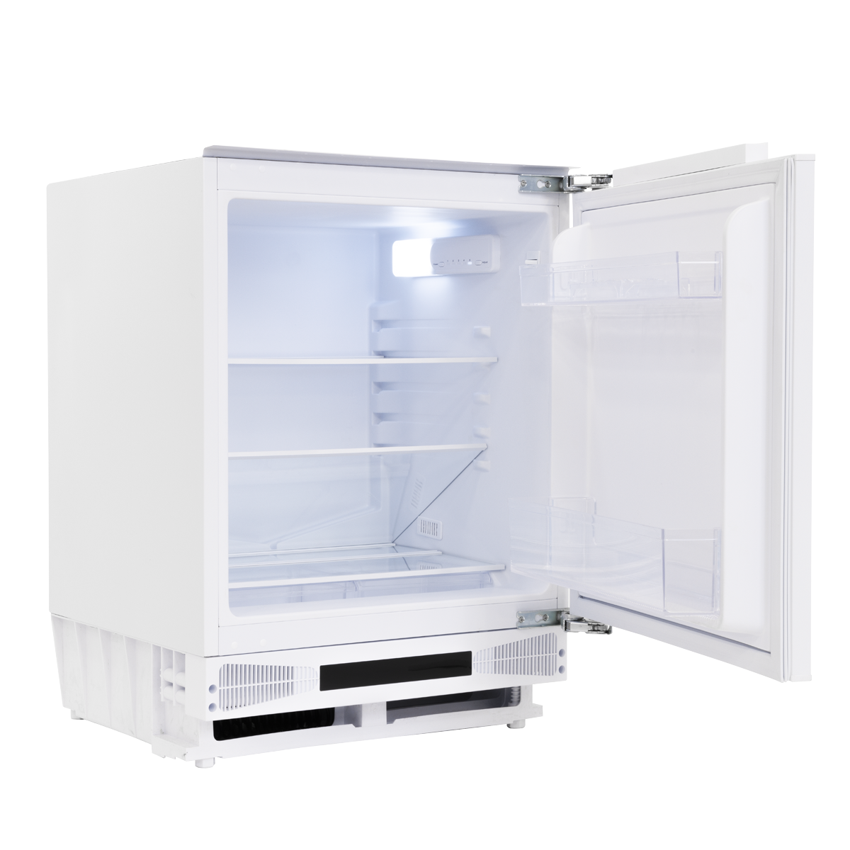 Baridi Integrated Undercounter Fridge with Reversible Door 135L - DH455