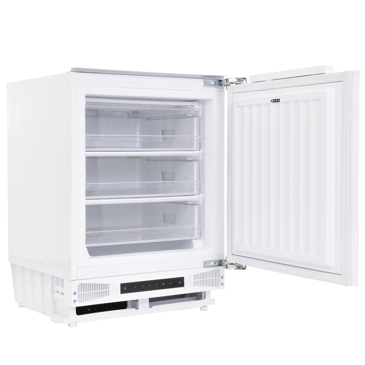 Baridi Integrated Undercounter Freezer 95L Capacity, Reversible Door - DH456