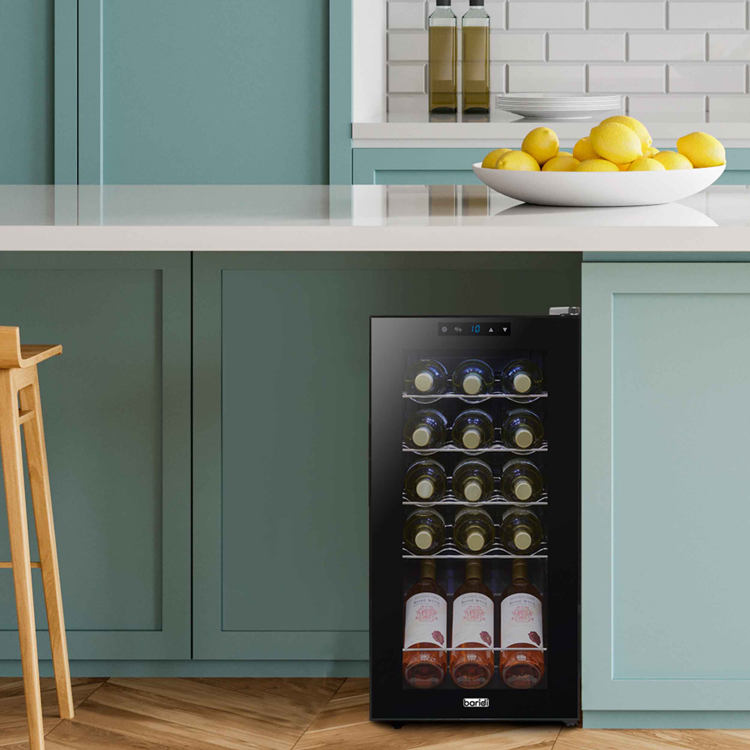 Baridi DH5 Wine Fridges 15 - bottle - wine - fridge - cooler - 16