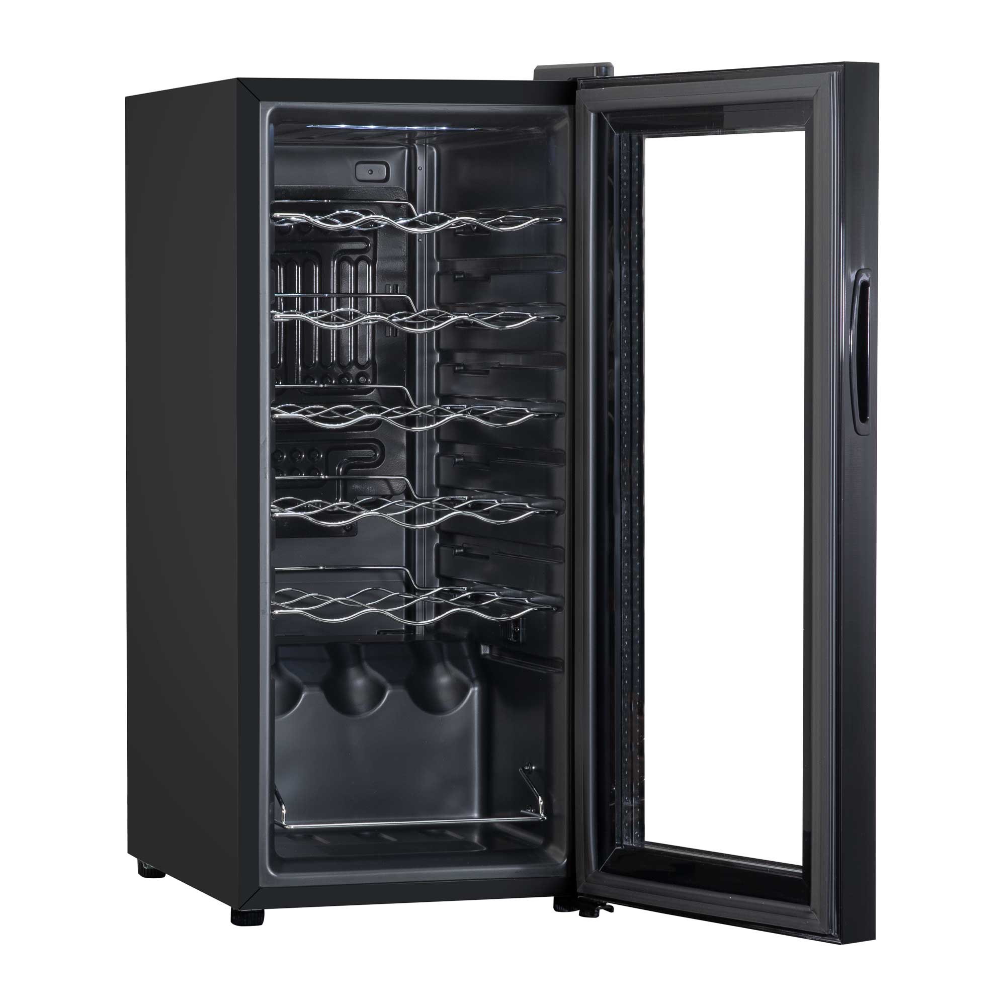 Baridi DH6 Wine Fridges Open - empty - 2022