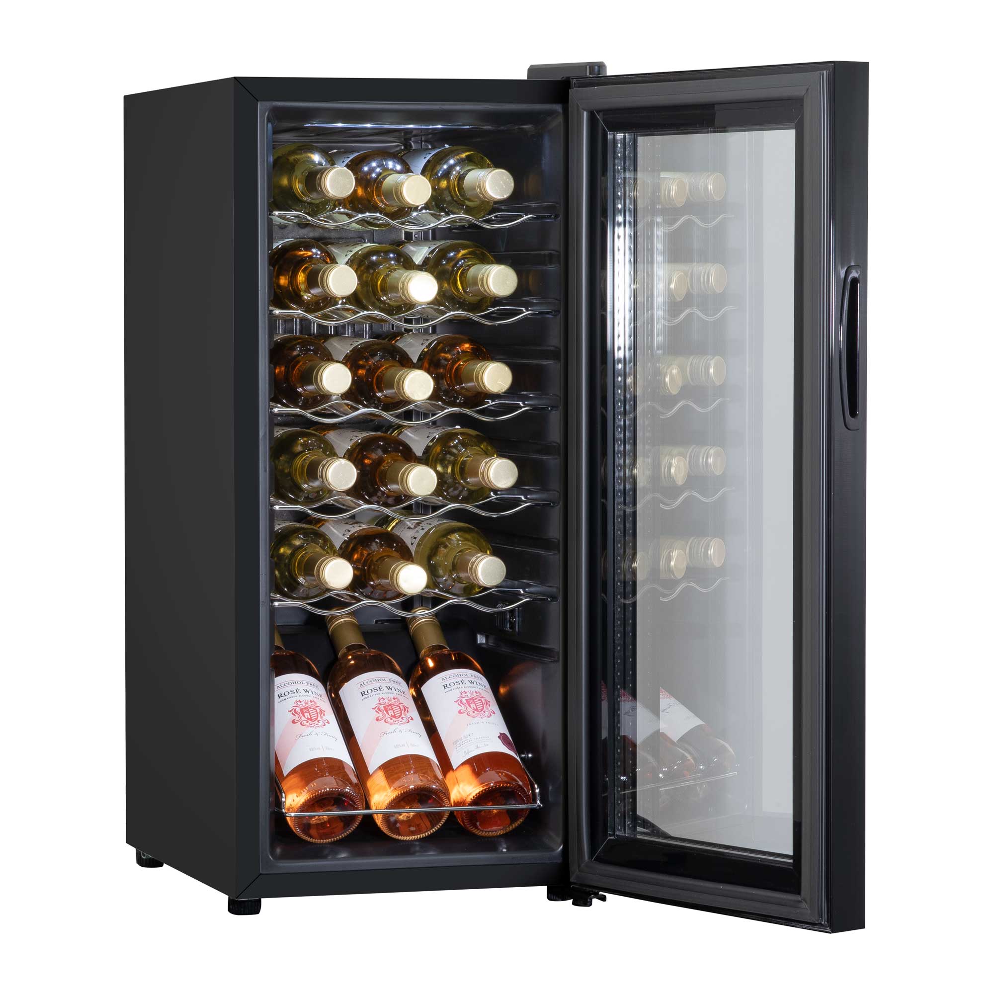 Baridi DH6 Wine Fridges Open - full - 2022